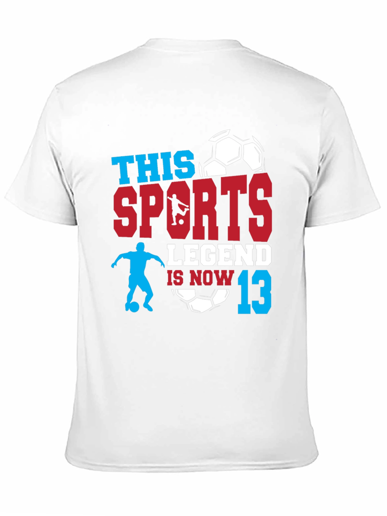 Sports Legend 13th Birthday Soccer T-Shirt