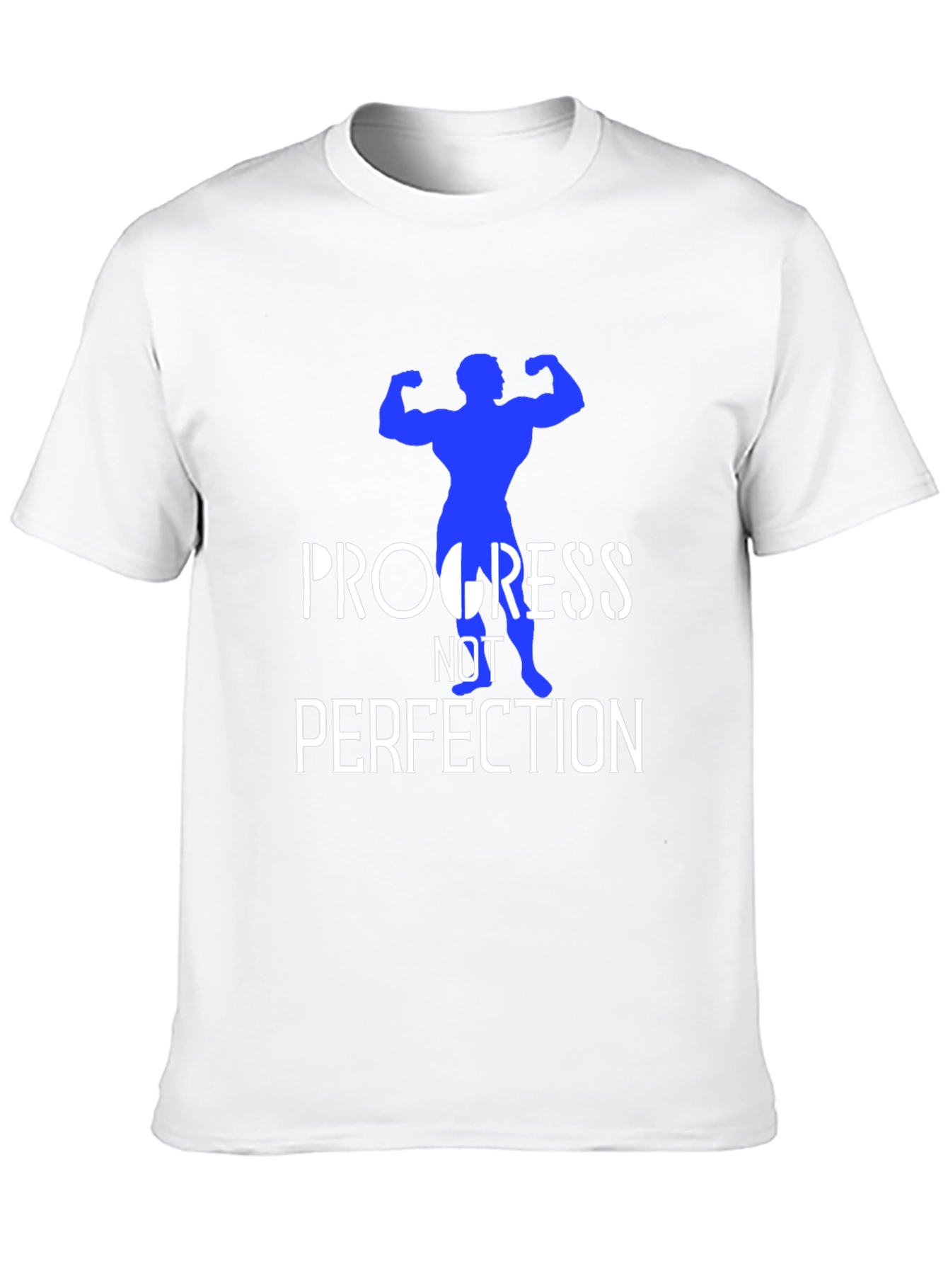 Progress Not Perfection Graphic T-Shirt - Fitness Motivation