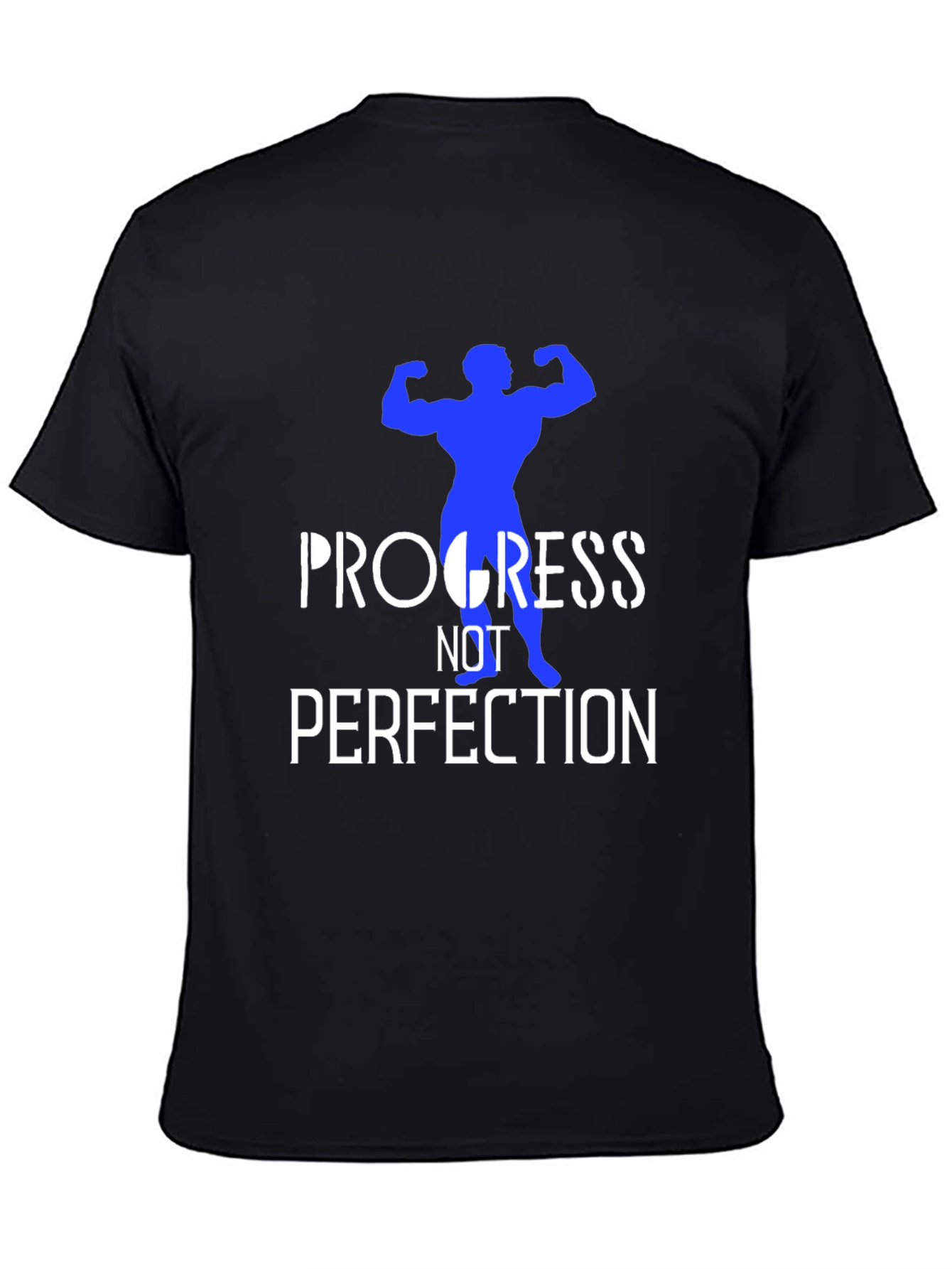 Progress Not Perfection Graphic T-Shirt - Fitness Motivation