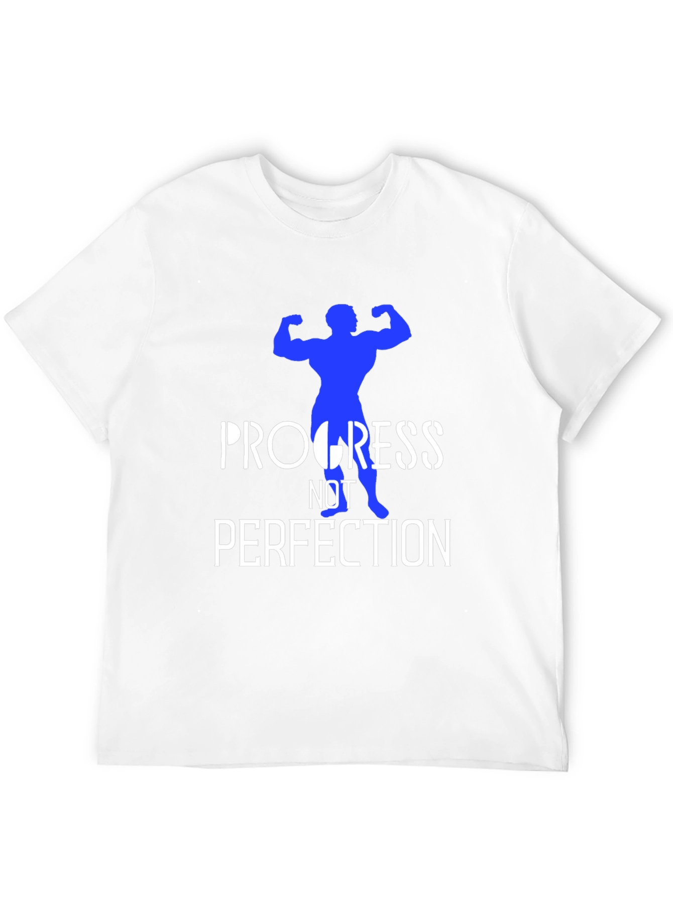 Progress Not Perfection Graphic T-Shirt - Fitness Motivation
