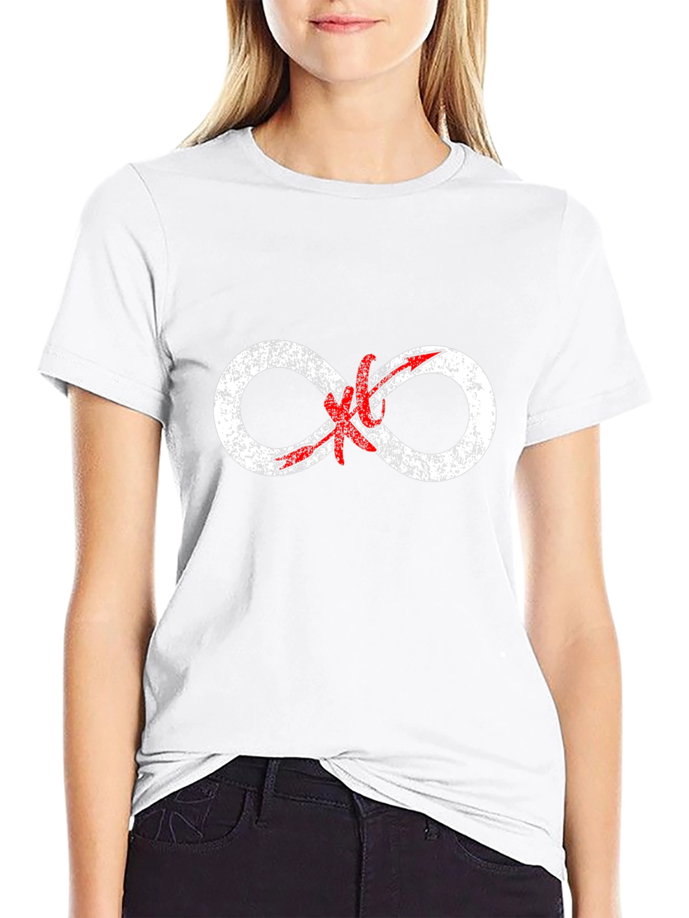 Infinity Symbol Graphic Tee