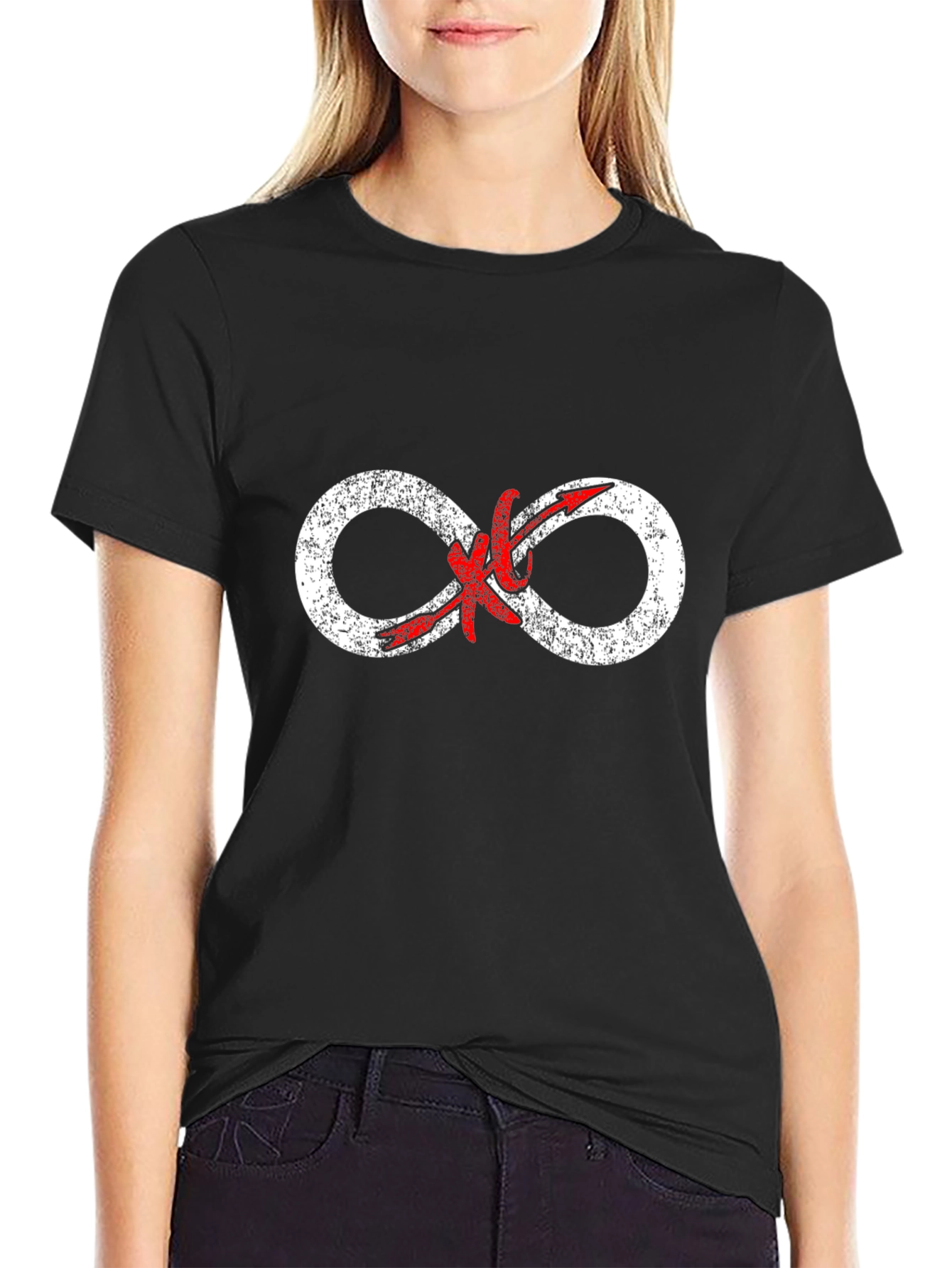 Infinity Symbol Graphic Tee