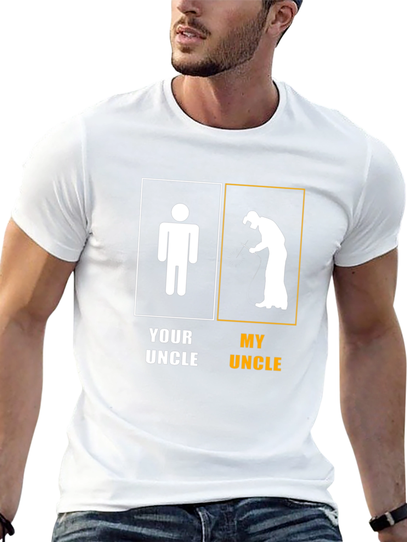 Humorous Uncle T-Shirt: Your Uncle vs My Uncle
