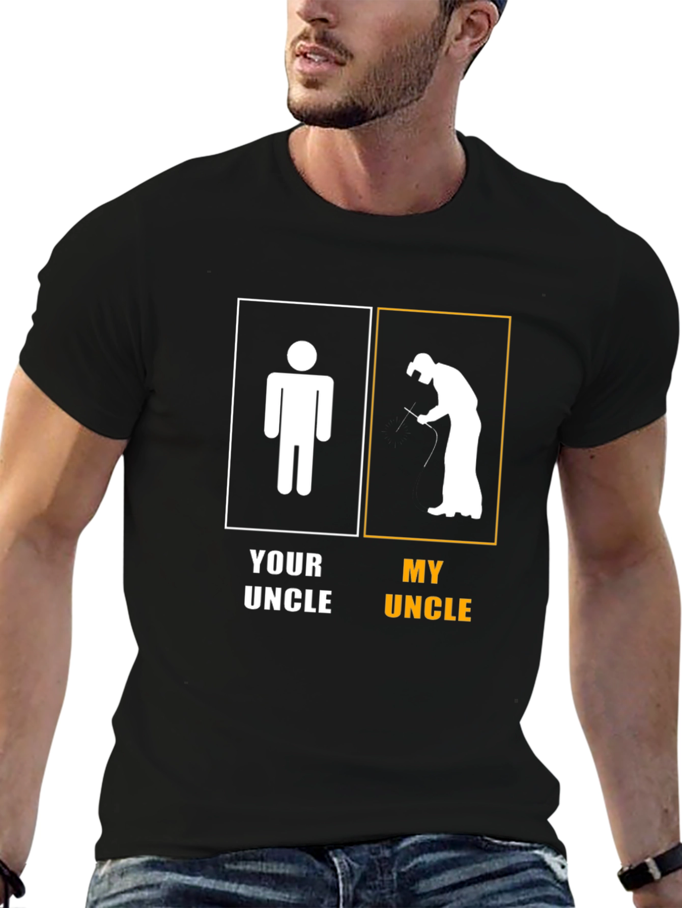 Humorous Uncle T-Shirt: Your Uncle vs My Uncle