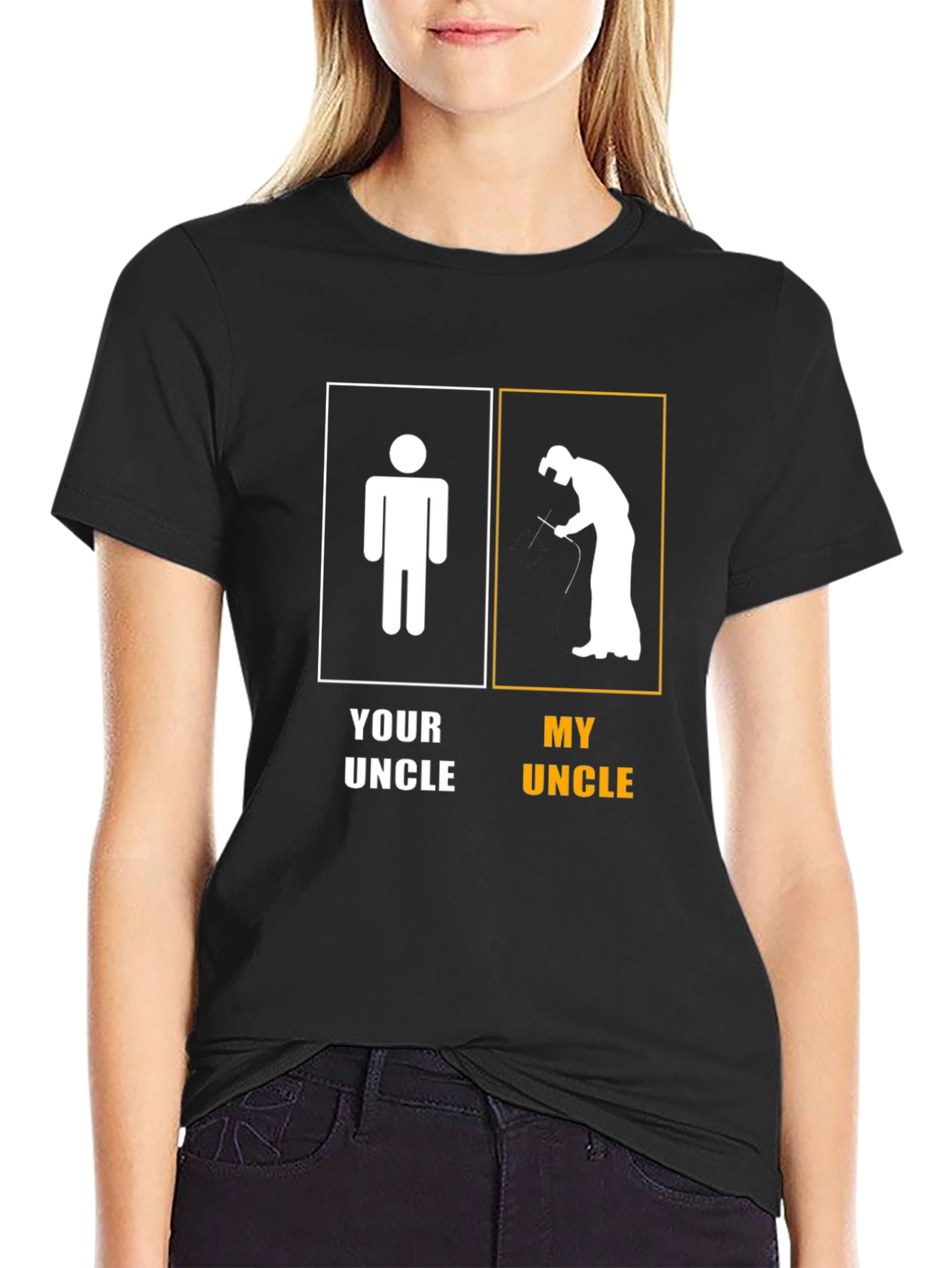 Humorous Uncle T-Shirt: Your Uncle vs My Uncle