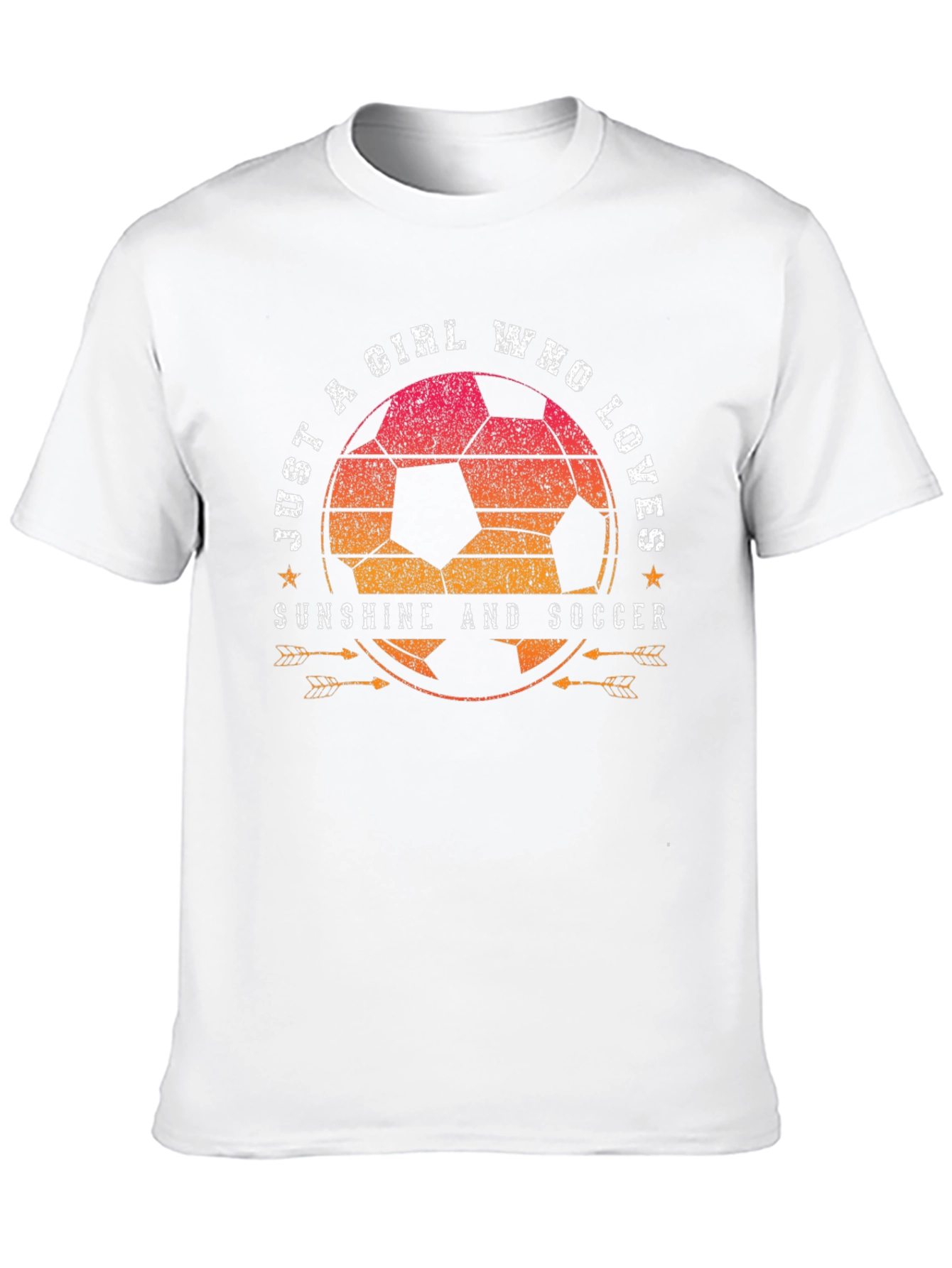 Girl Who Loves Sunshine and Soccer T-Shirt