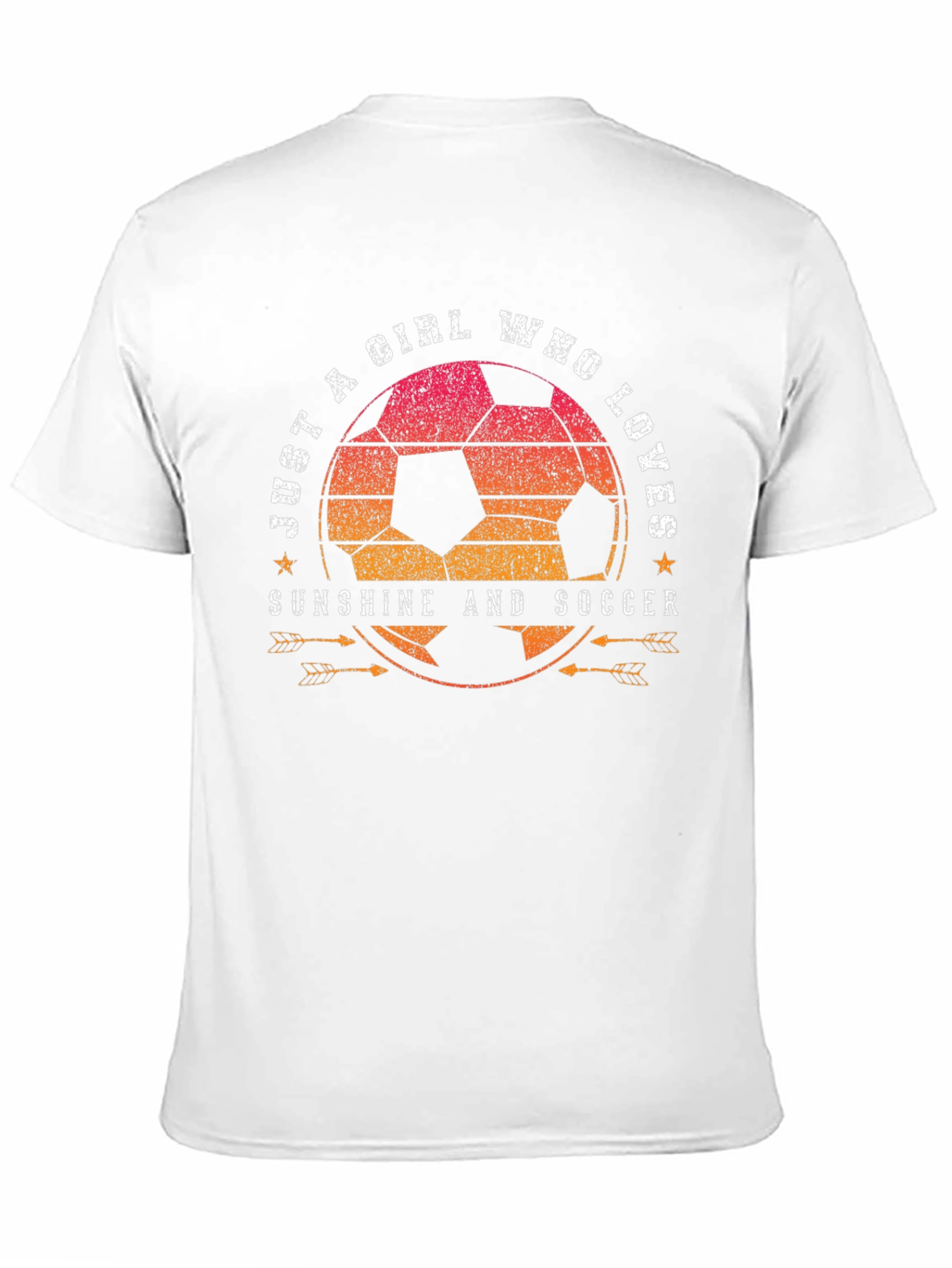 Girl Who Loves Sunshine and Soccer T-Shirt