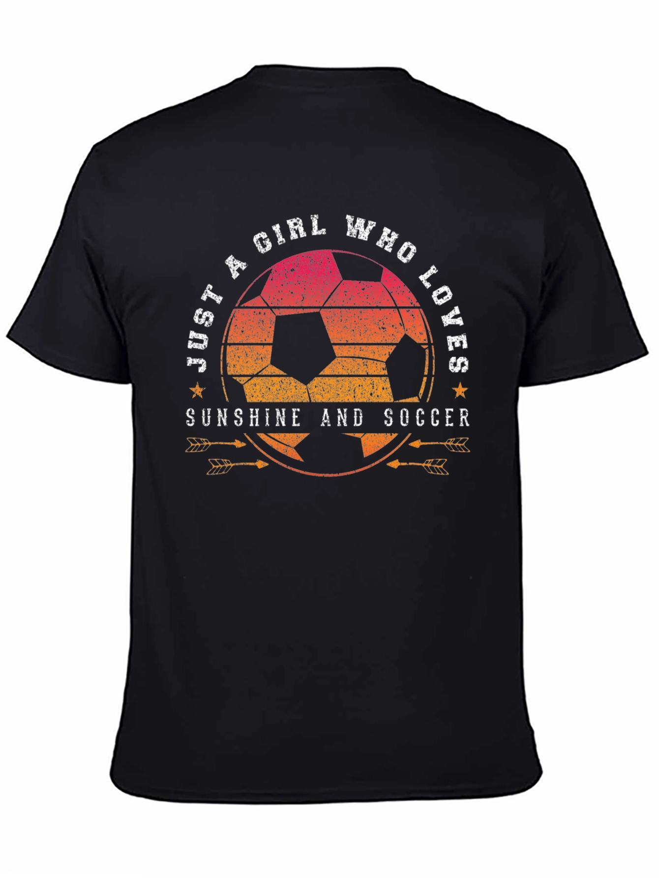 Girl Who Loves Sunshine and Soccer T-Shirt