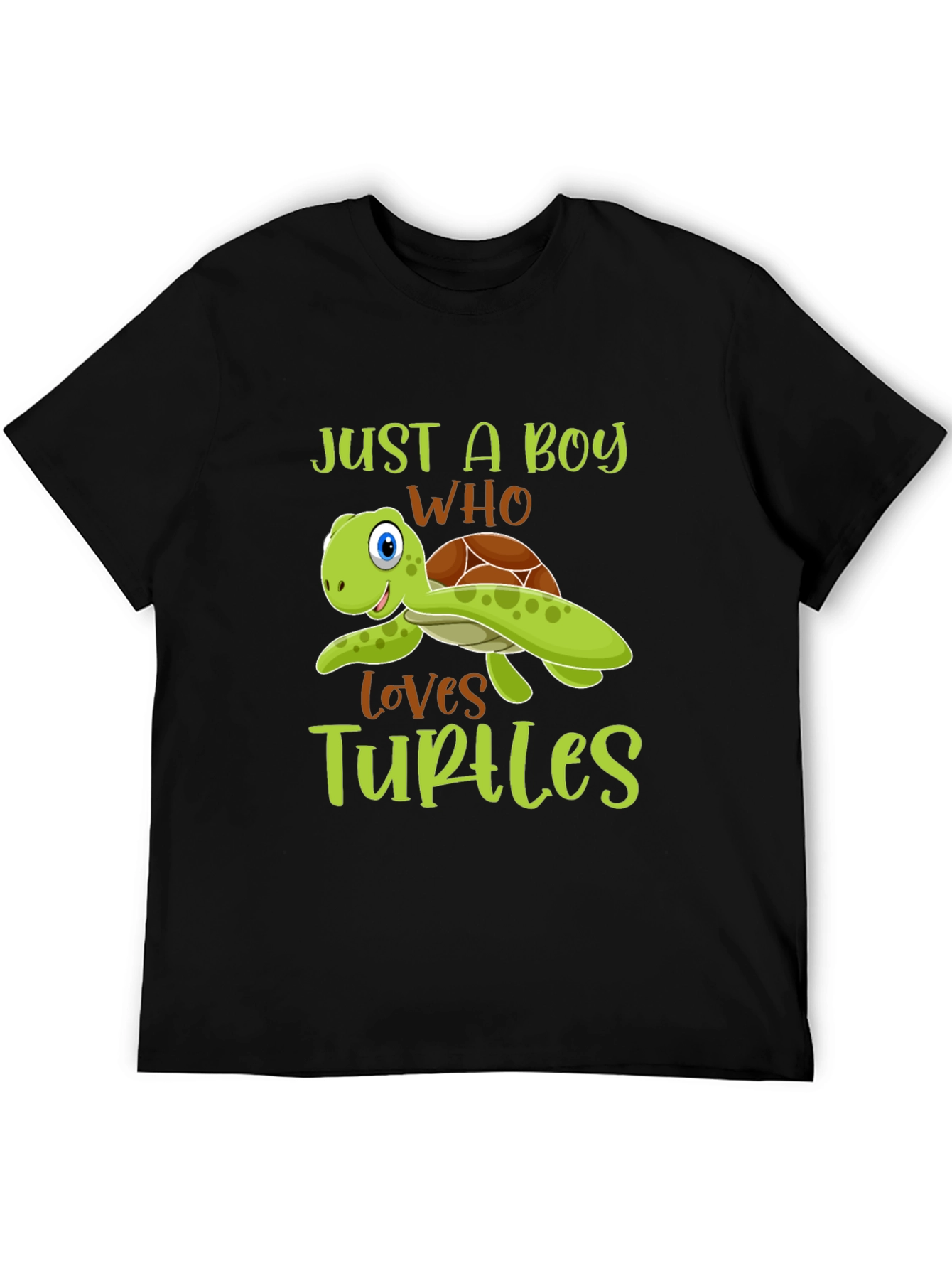 Just A Boy Who Loves Turtles T-Shirt