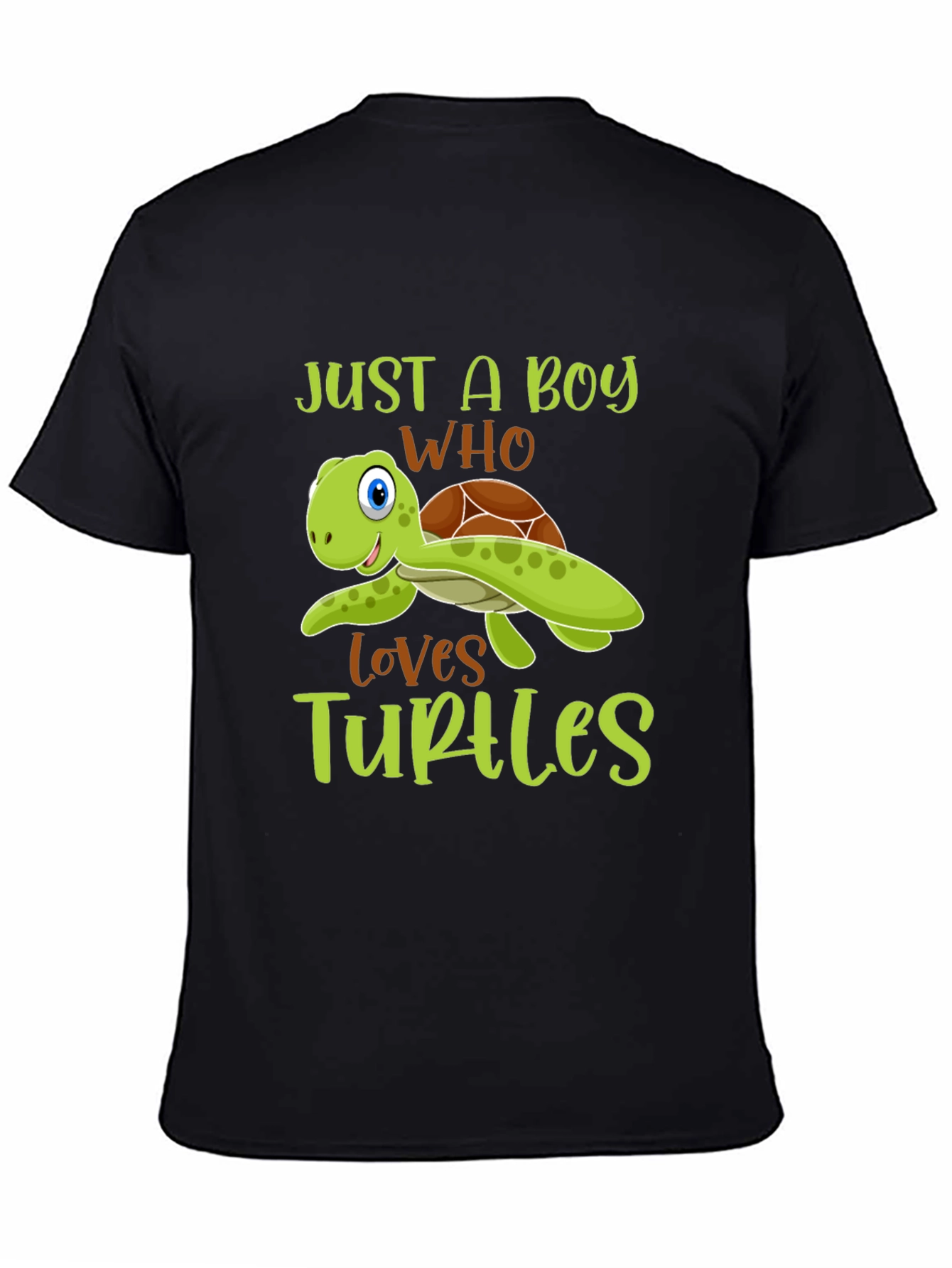 Just A Boy Who Loves Turtles T-Shirt