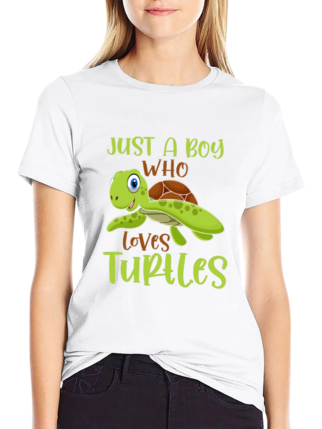 Just A Boy Who Loves Turtles T-Shirt