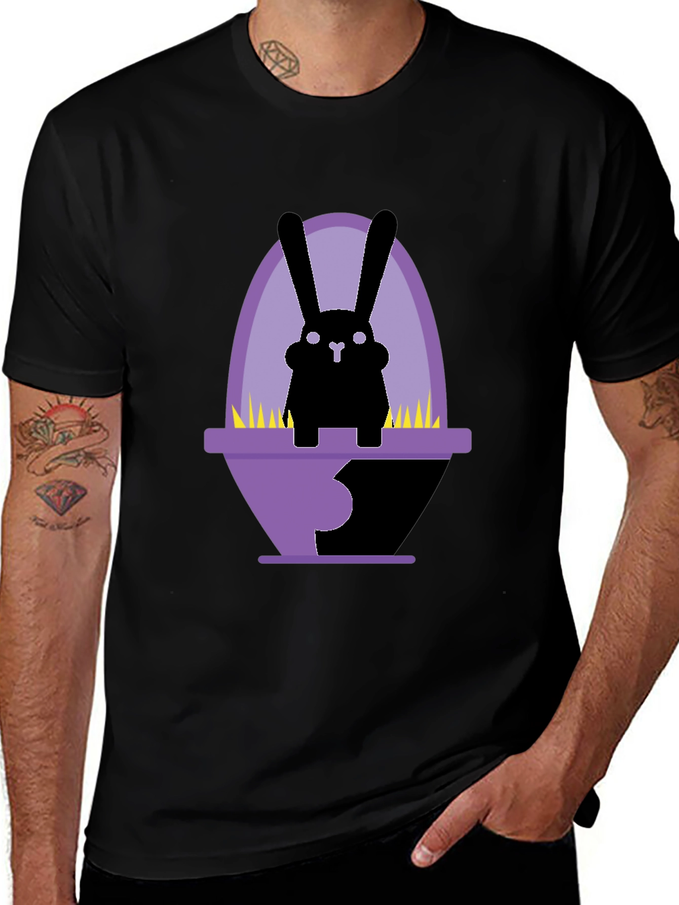 Easter Bunny Silhouette Tee