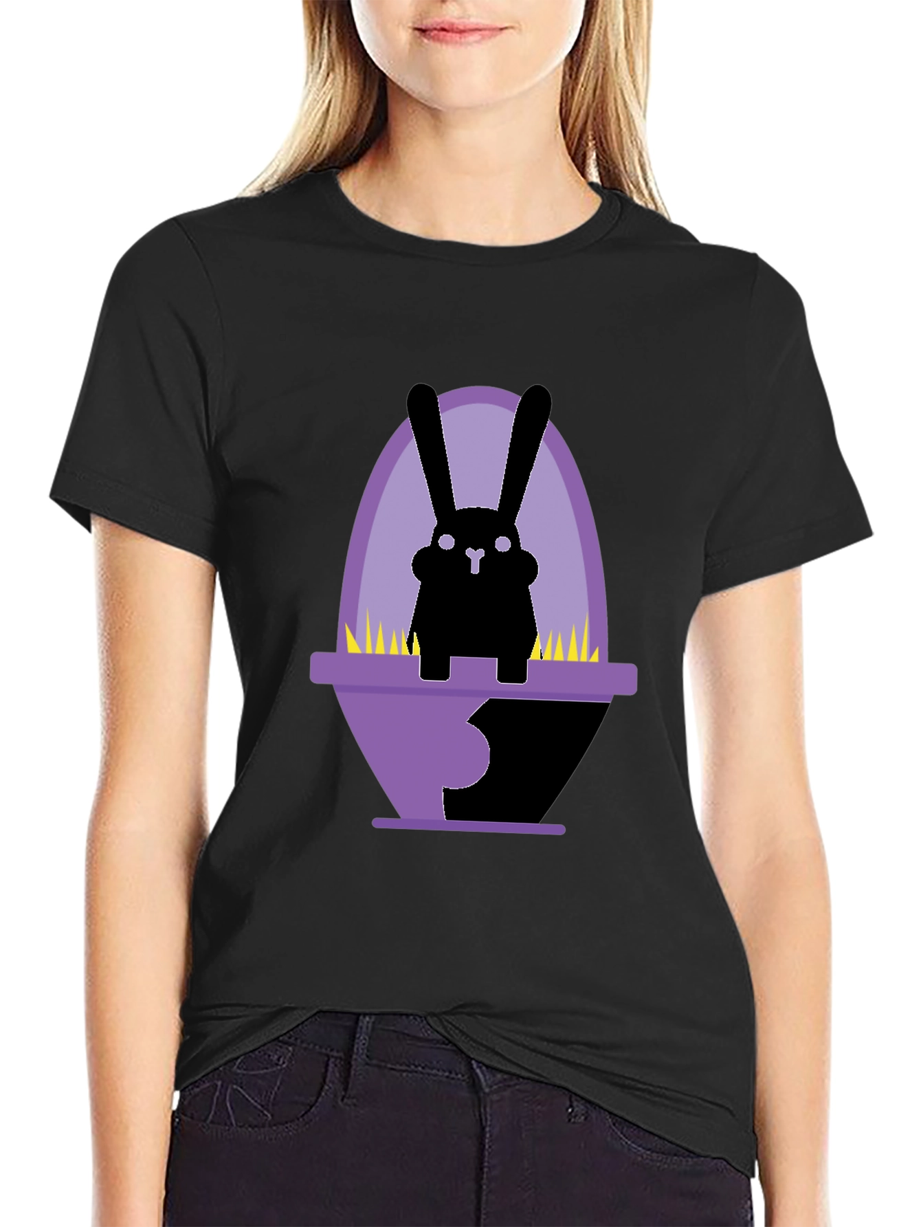 Easter Bunny Silhouette Tee