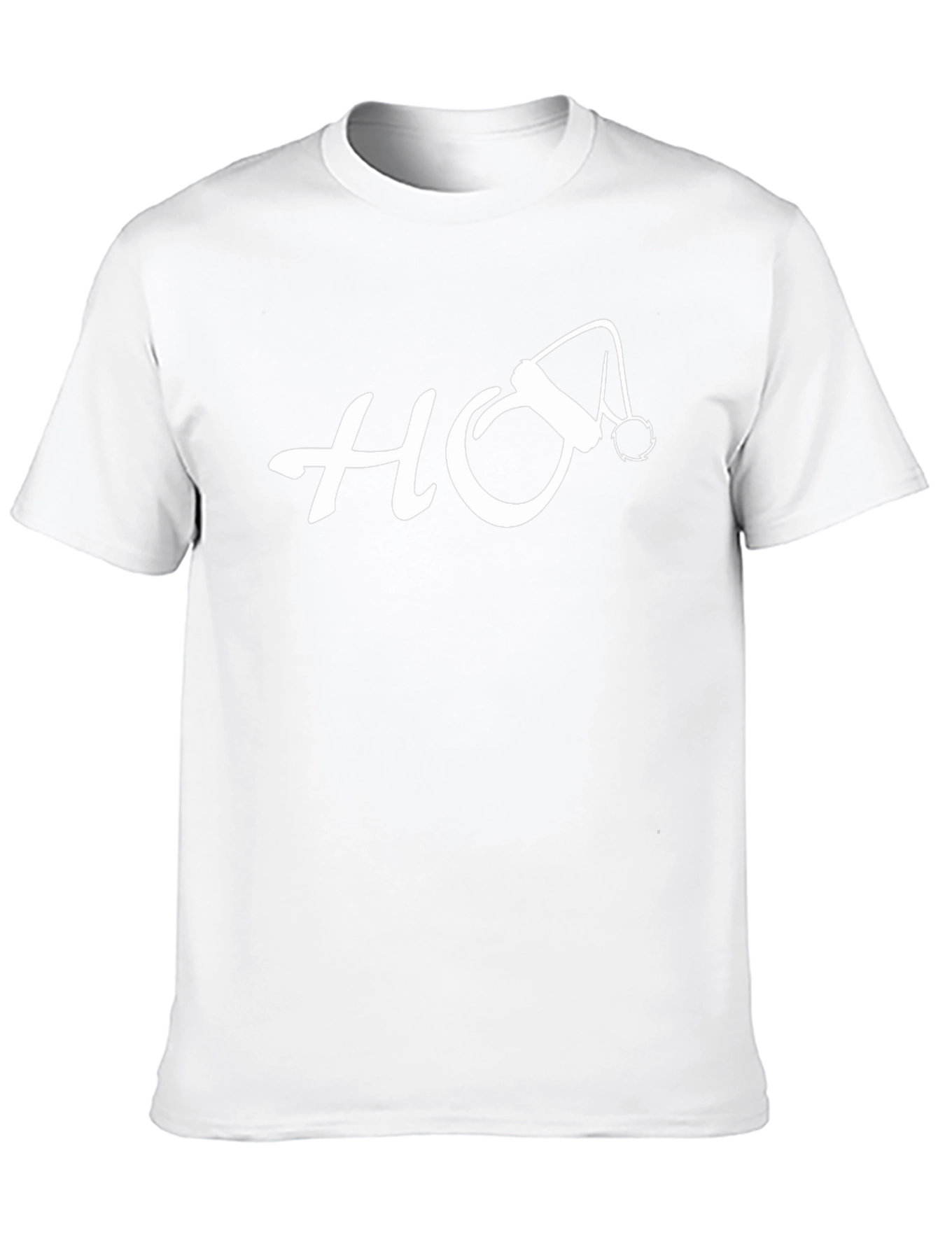 Festive Ho Santa Hat T-Shirt