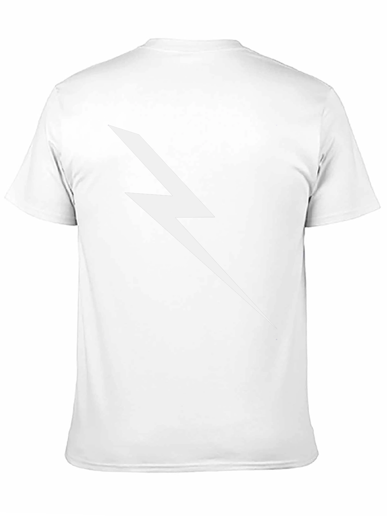 Lightning Bolt Graphic Tee - Black