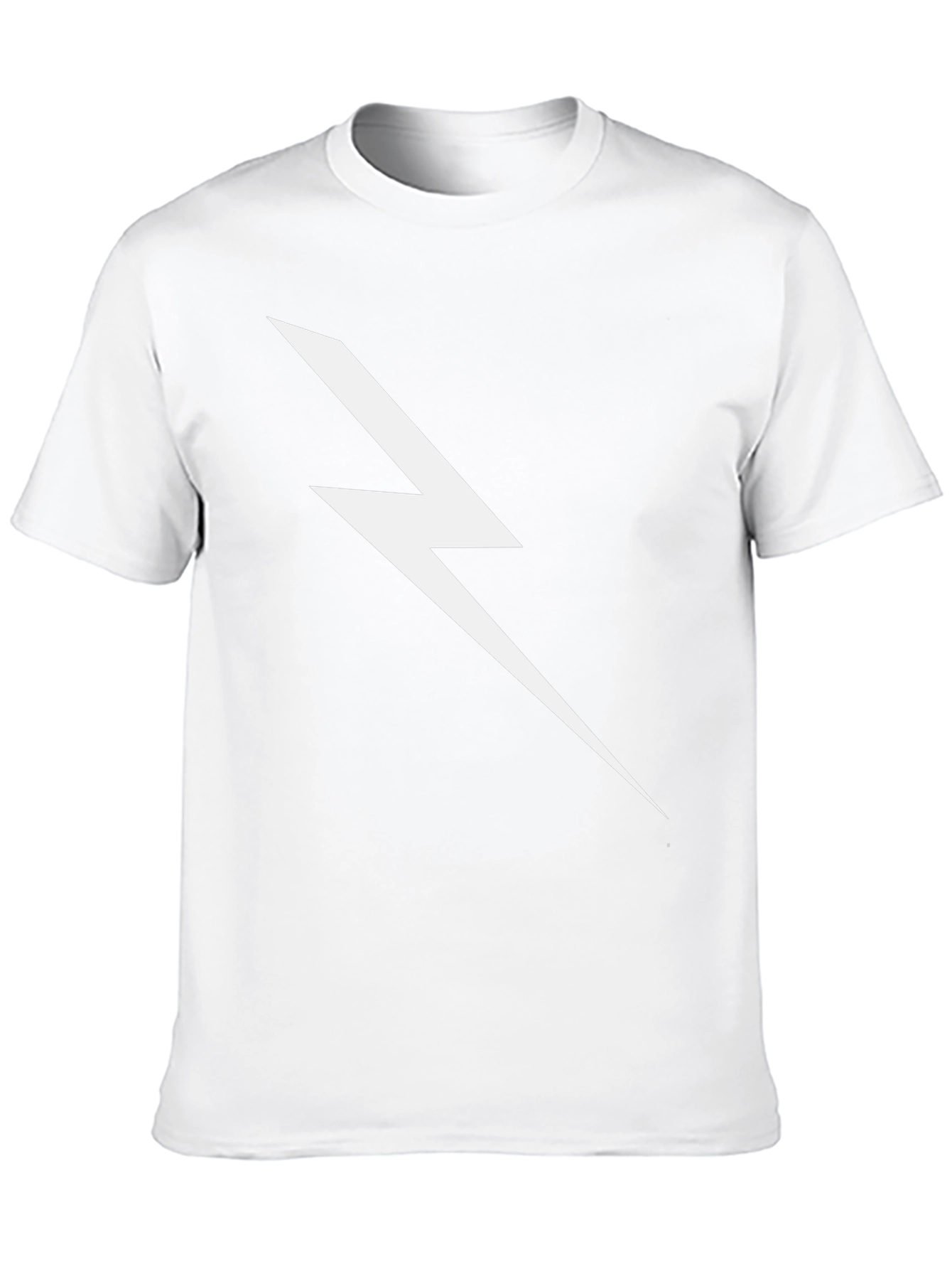 Lightning Bolt Graphic Tee - Black