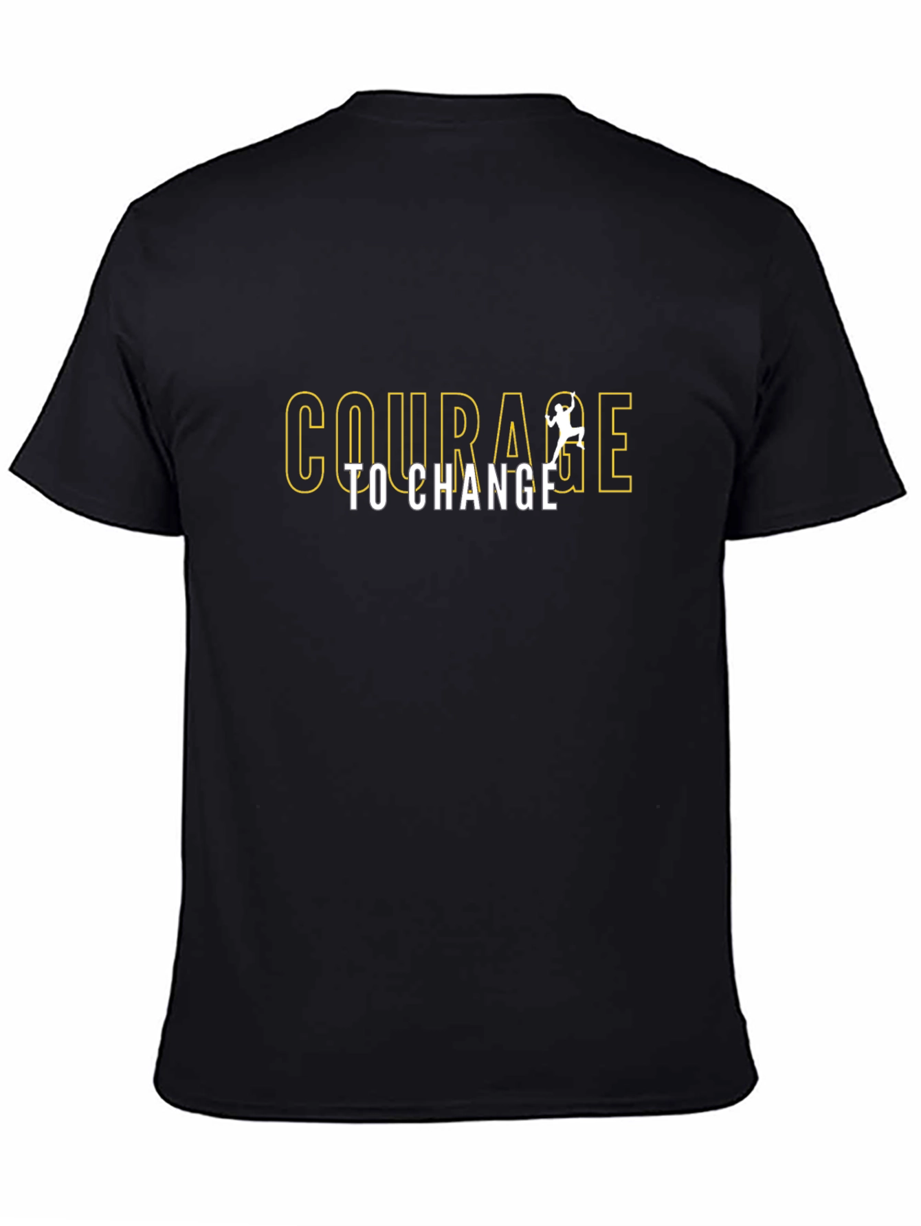 Courage to Change Graphic T-Shirt - Motivational Tee
