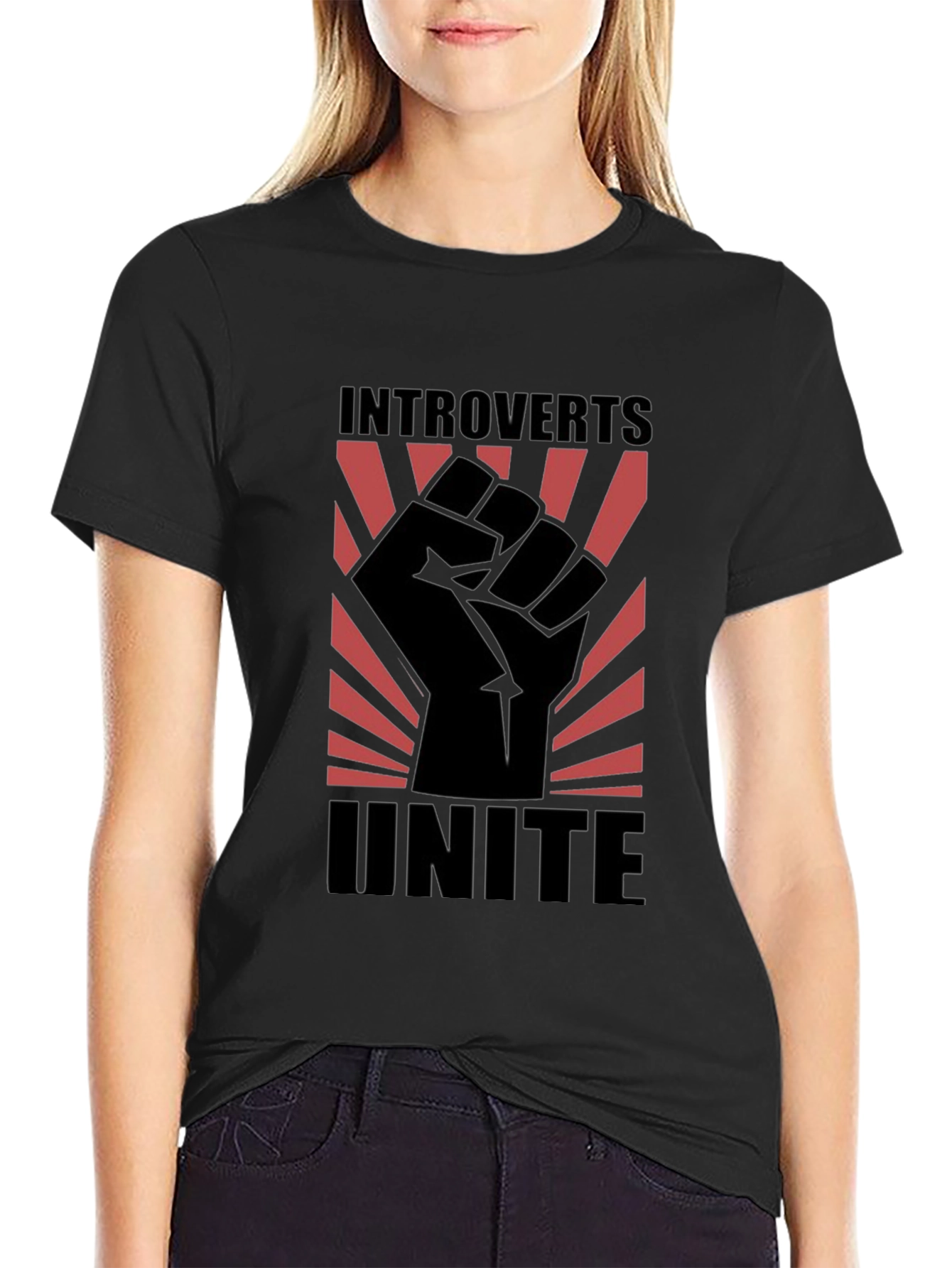 Introverts Unite Graphic T-Shirt