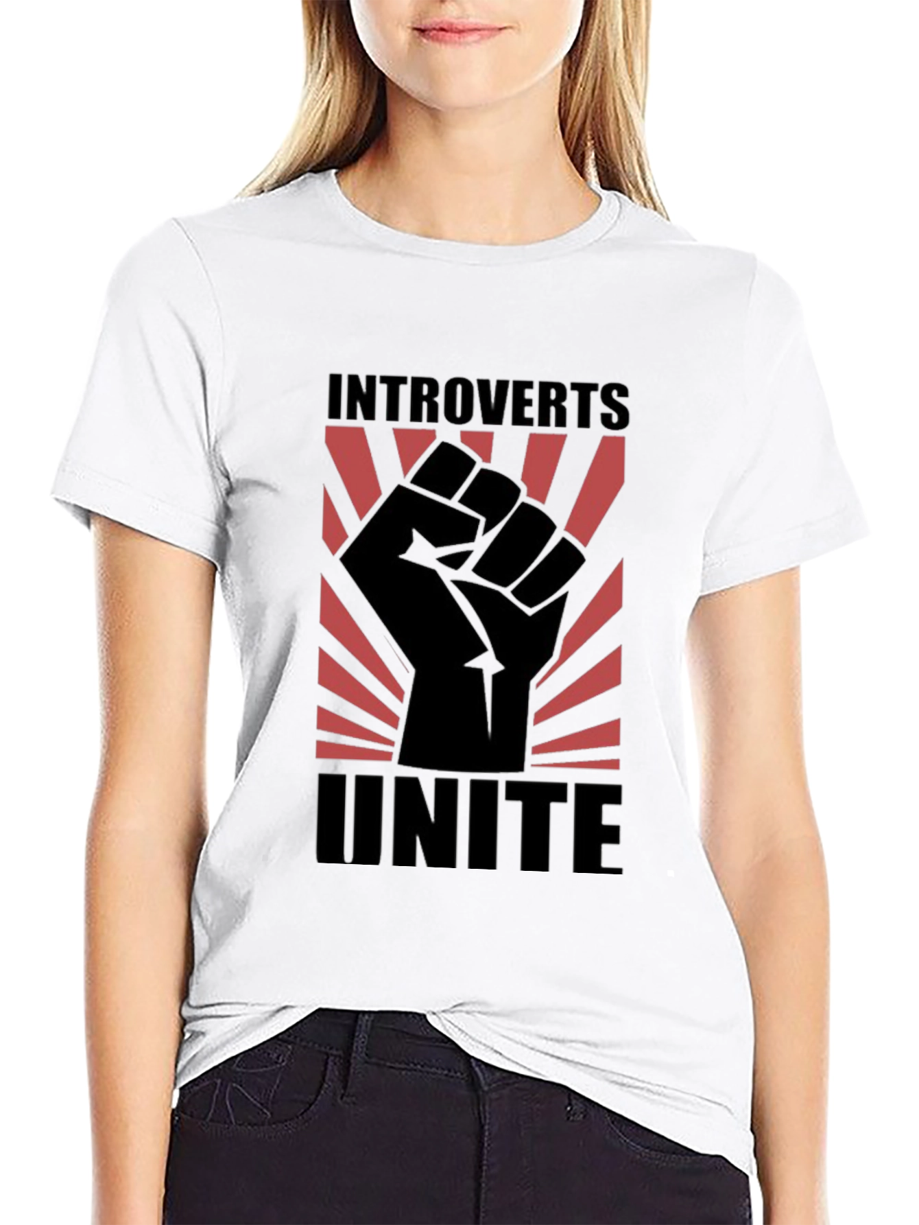 Introverts Unite Graphic T-Shirt