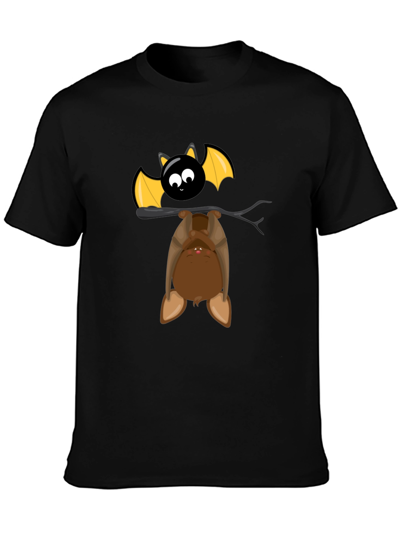 Cute Cartoon Bat Graphic Tee