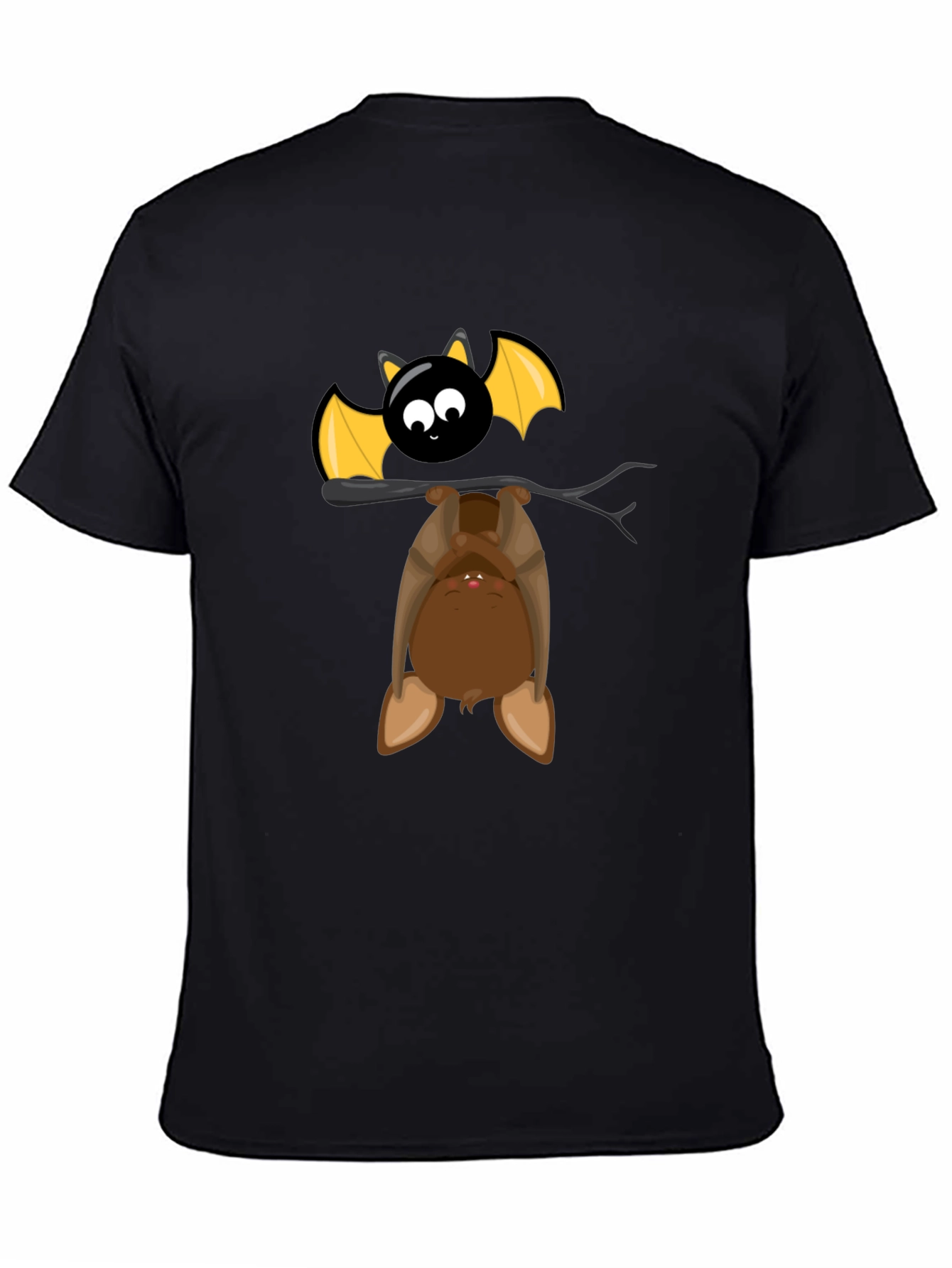 Cute Cartoon Bat Graphic Tee