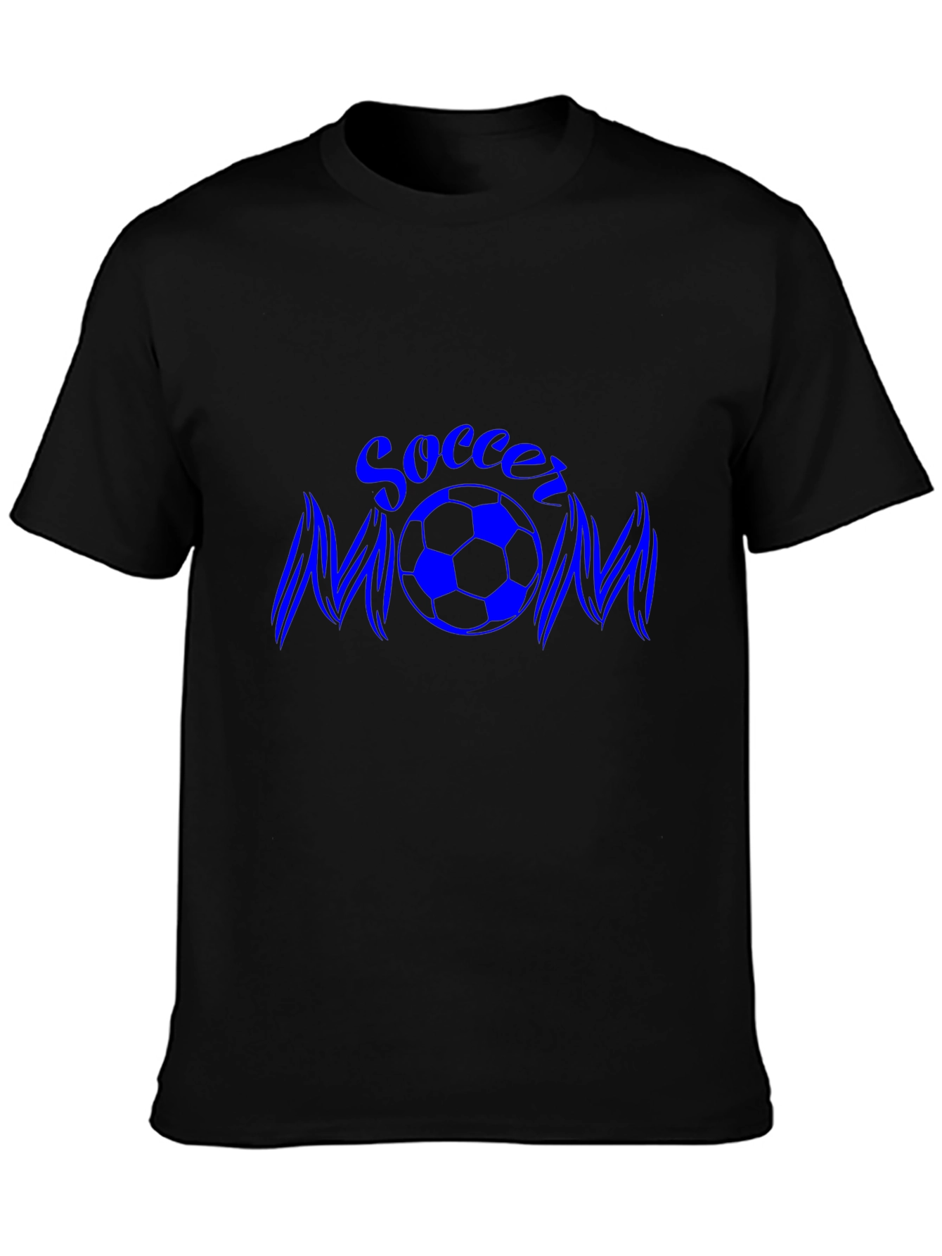 Soccer Mom Black T-Shirt