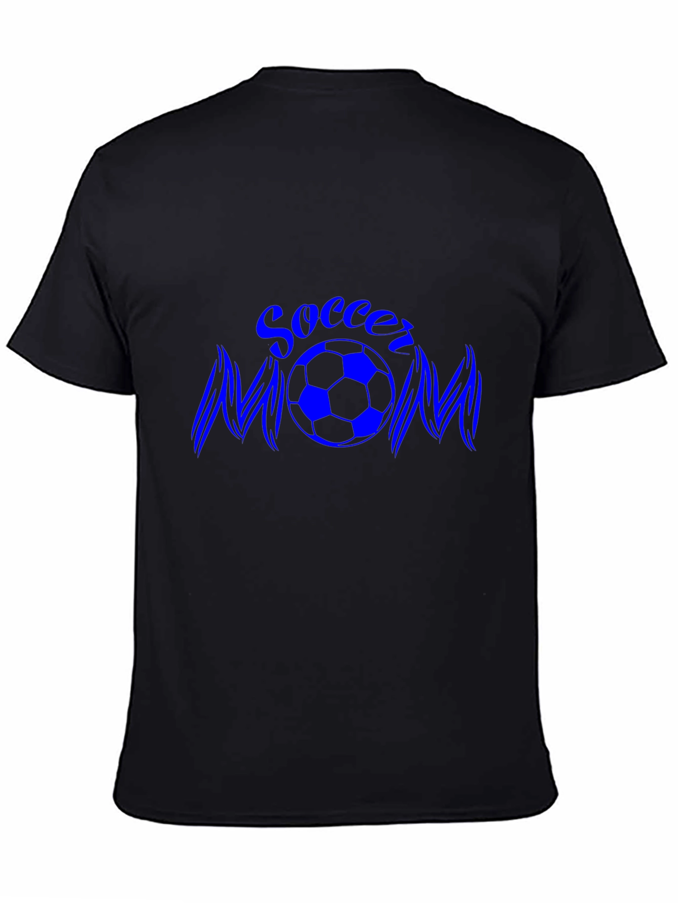 Soccer Mom Black T-Shirt