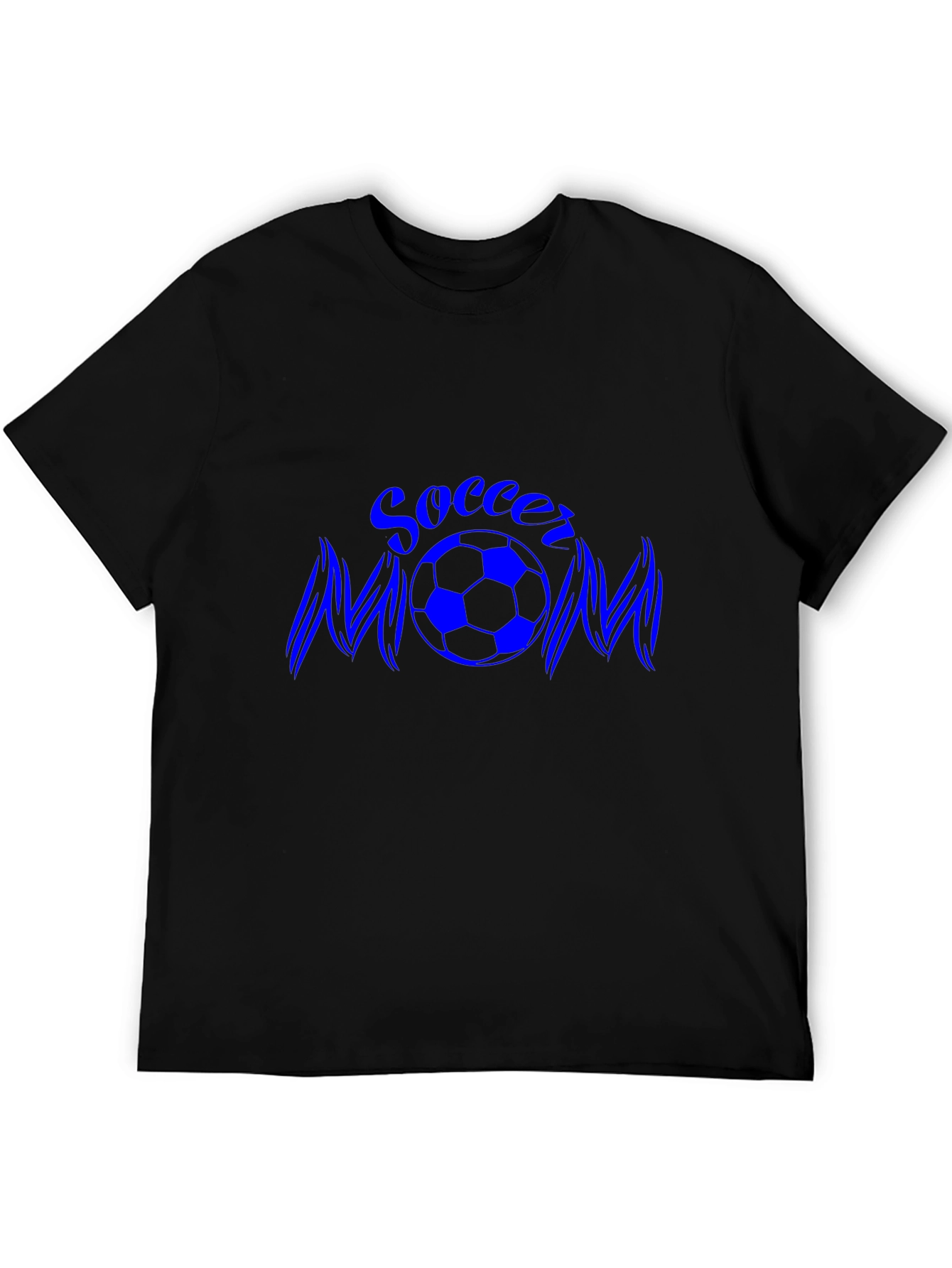 Soccer Mom Black T-Shirt