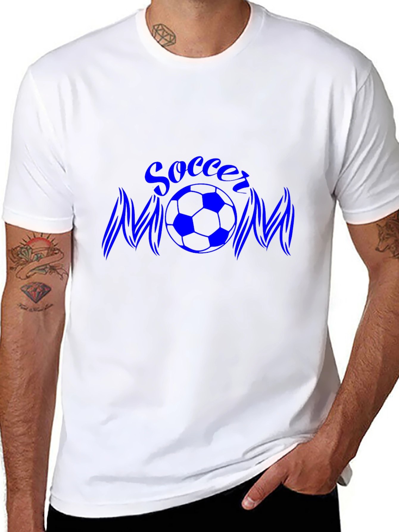 Soccer Mom Black T-Shirt