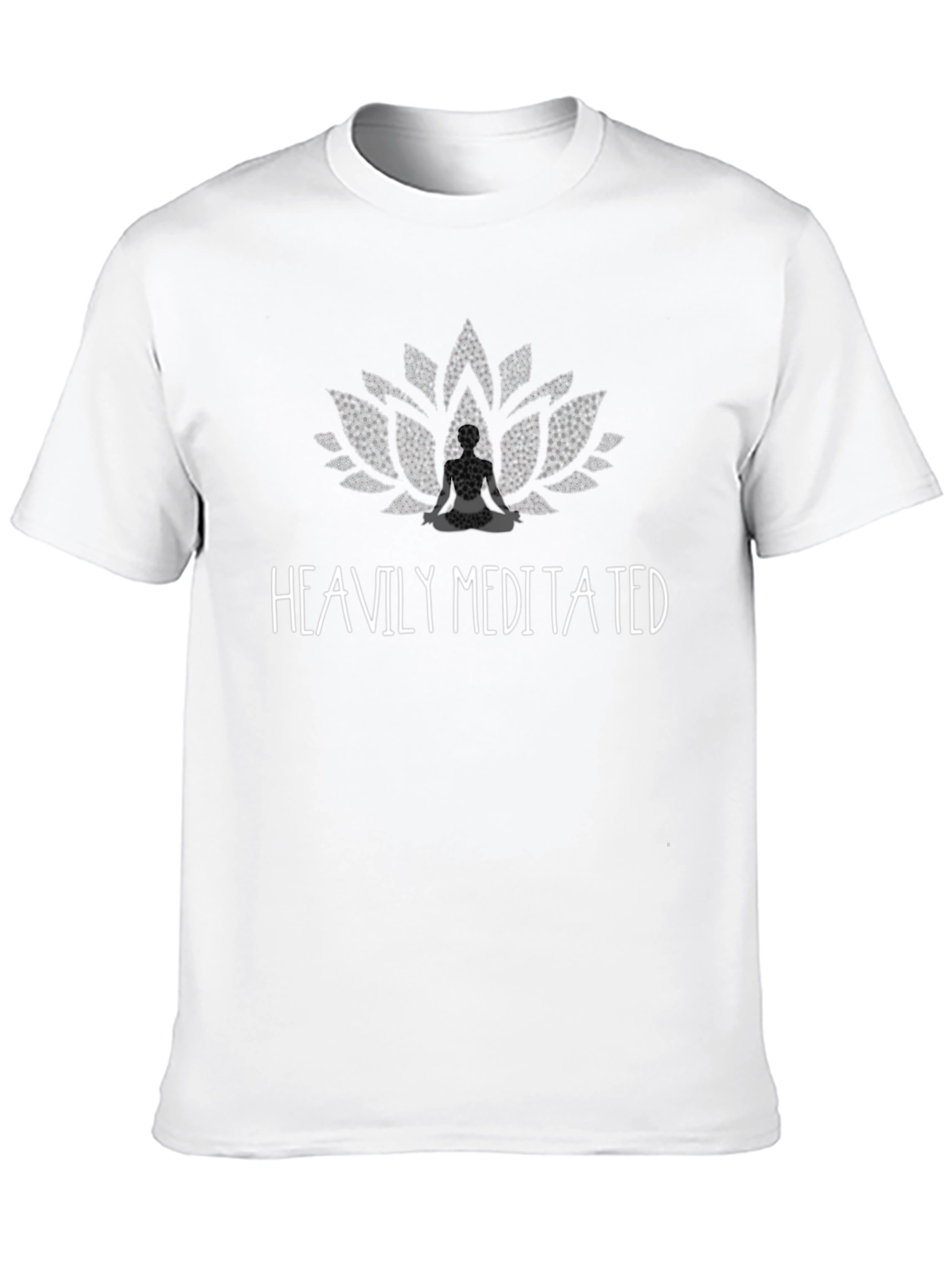 Heavily Meditated Black T-Shirt
