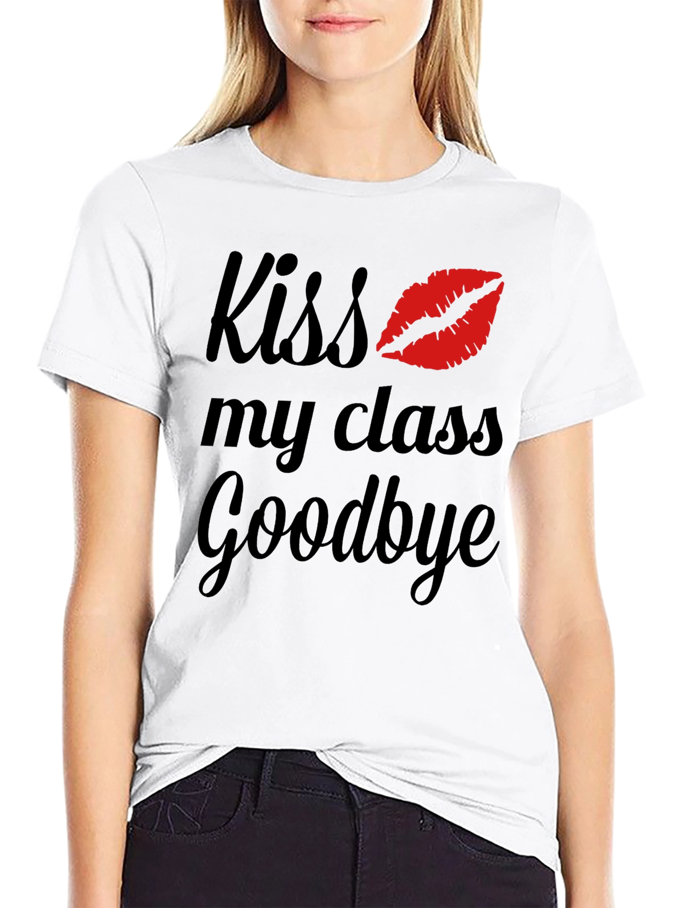 Kiss My Class Goodbye Graphic Tee