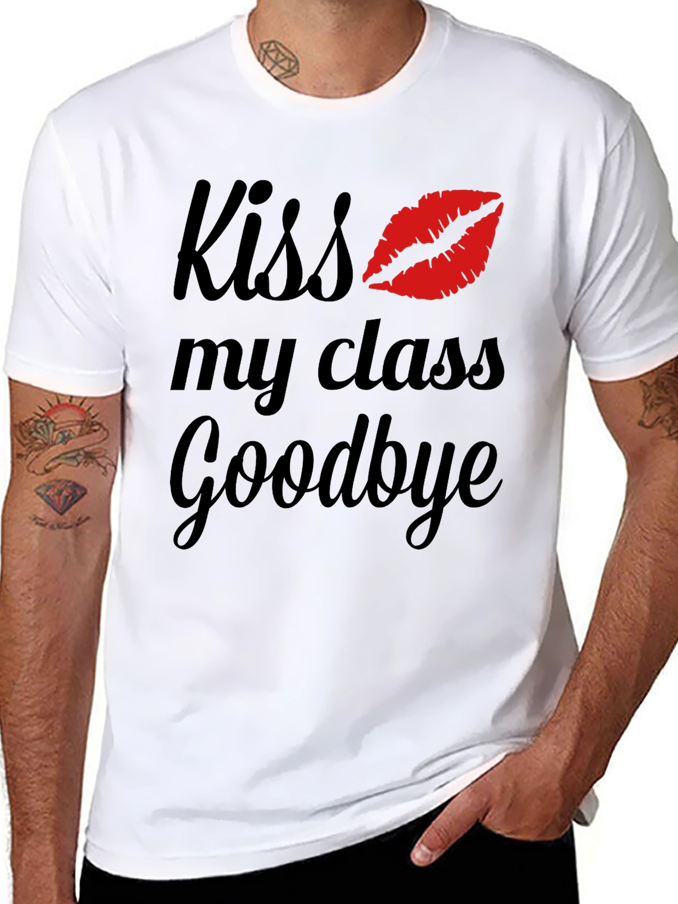 Kiss My Class Goodbye Graphic Tee