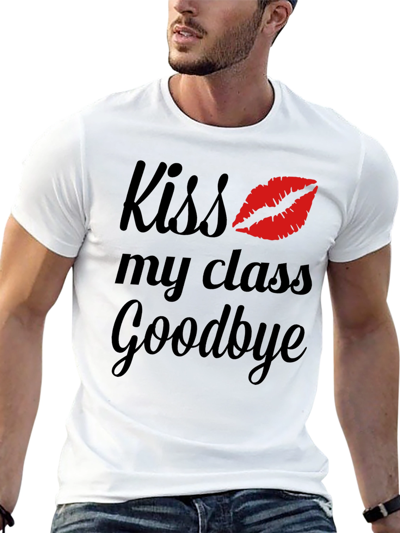 Kiss My Class Goodbye Graphic Tee