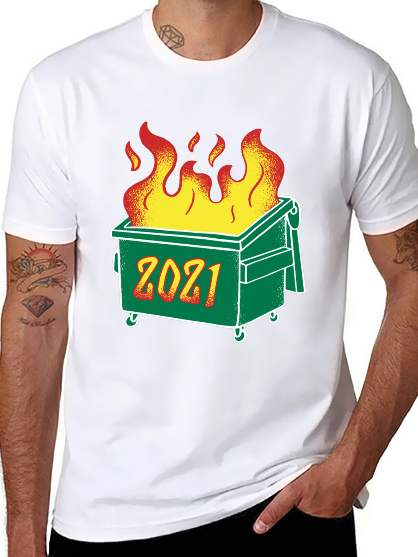 Dumpster Fire 2021 T-Shirt