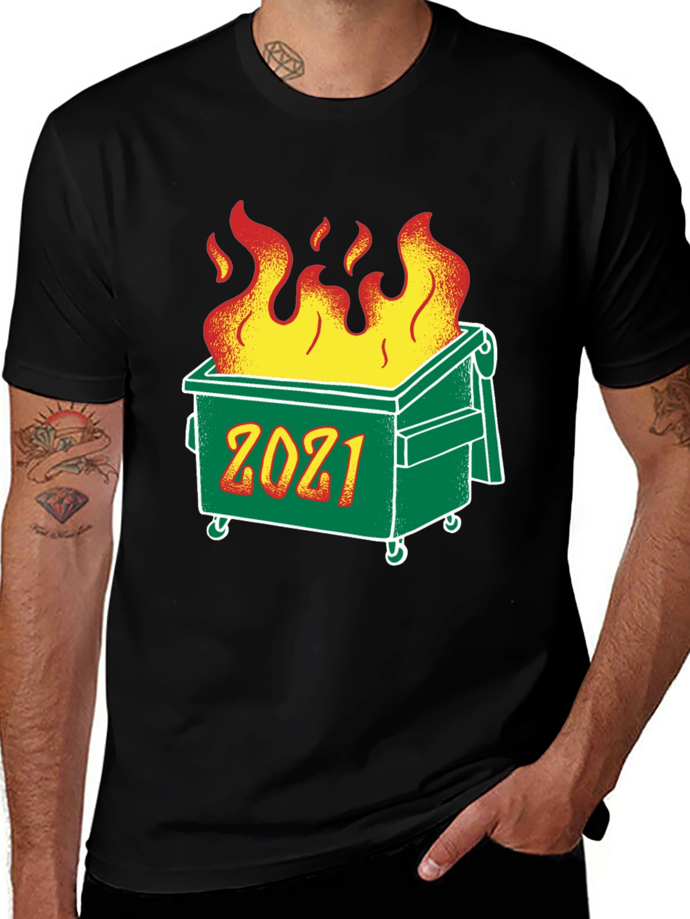 Dumpster Fire 2021 T-Shirt