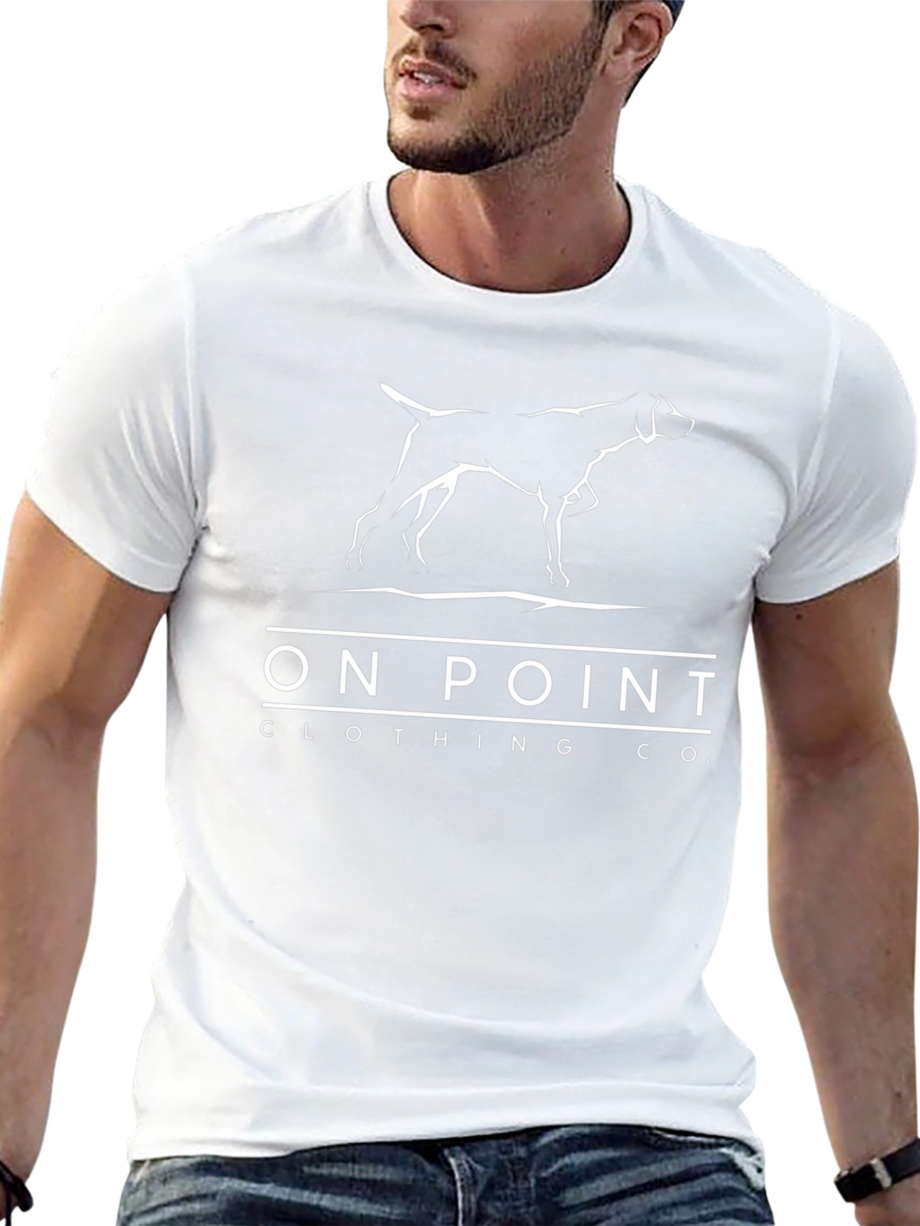 On Point Clothing Co. Dog Graphic T-Shirt
