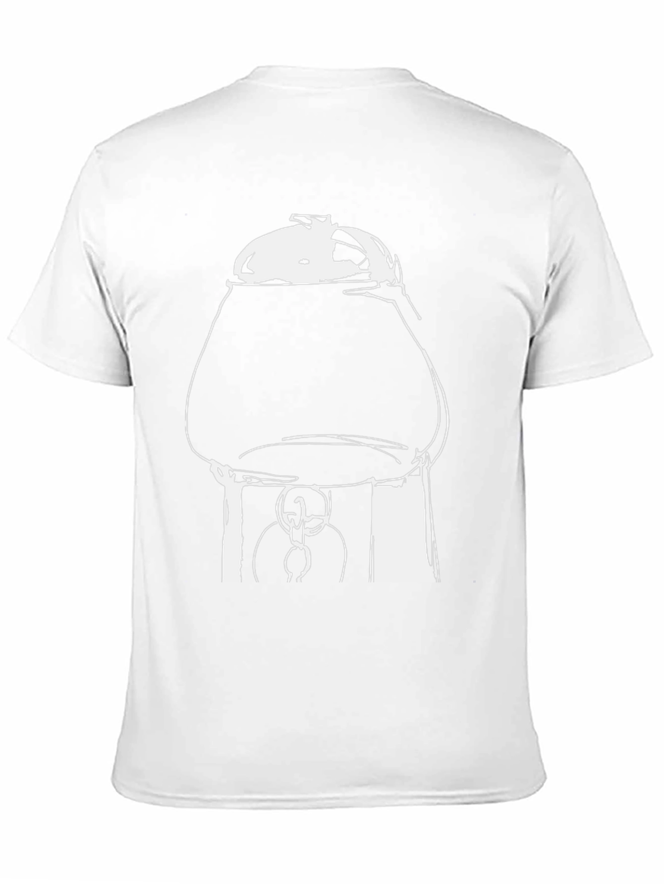 Unique Graphic Tee: Coffee Pot Illustration