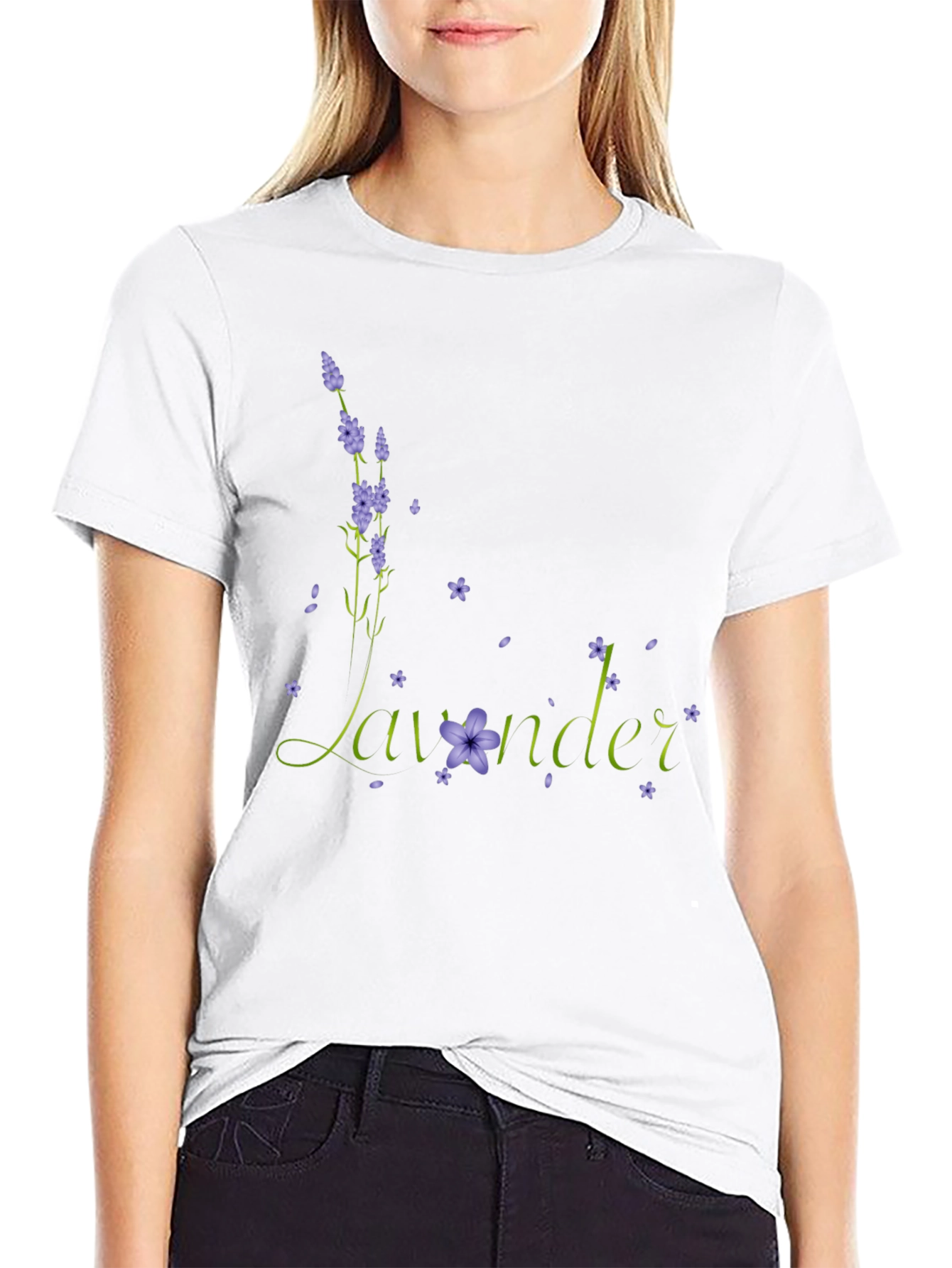 Lavender Graphic T-Shirt