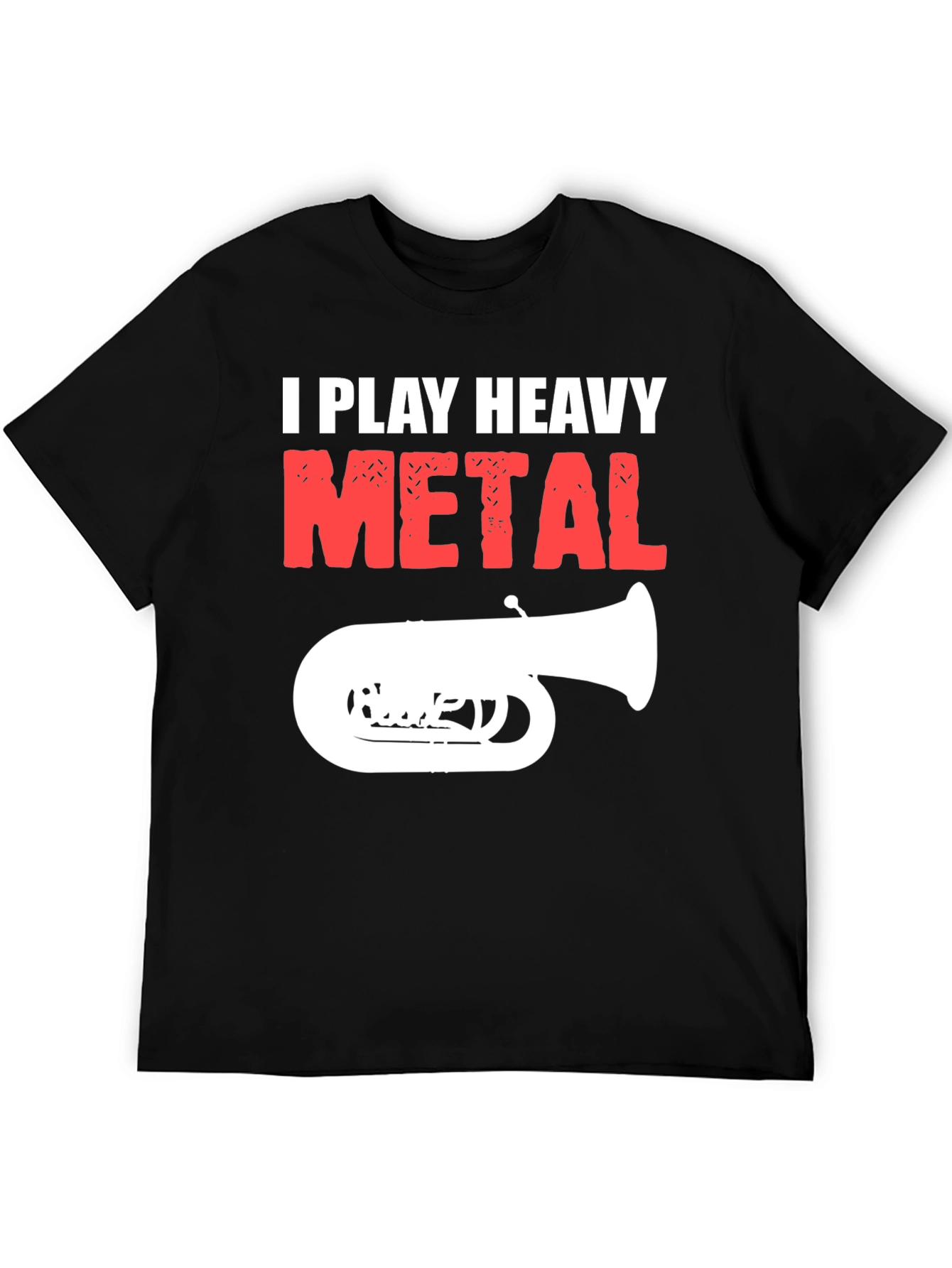 I Play Heavy Metal T-Shirt - Funny Band Tee