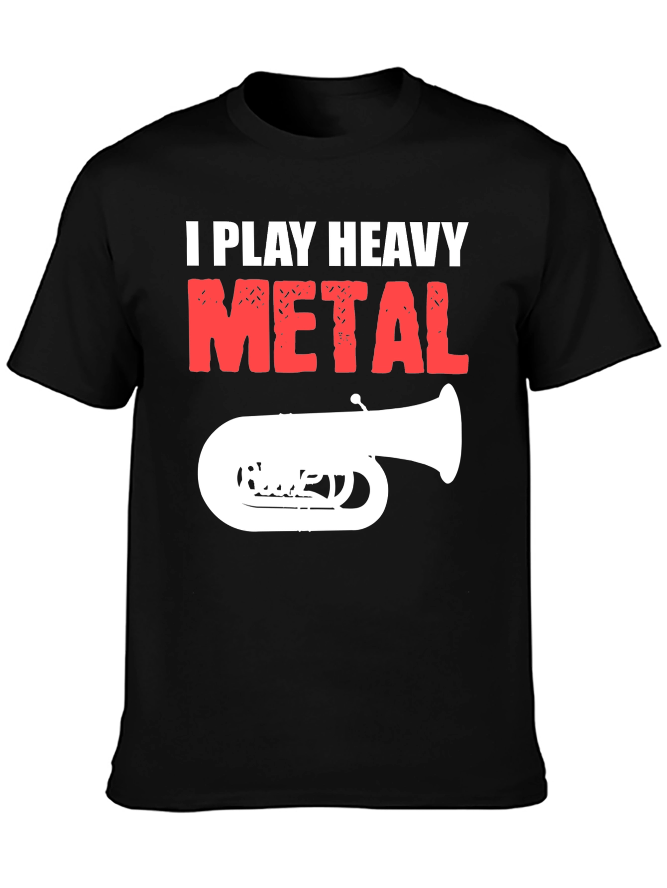 I Play Heavy Metal T-Shirt - Funny Band Tee