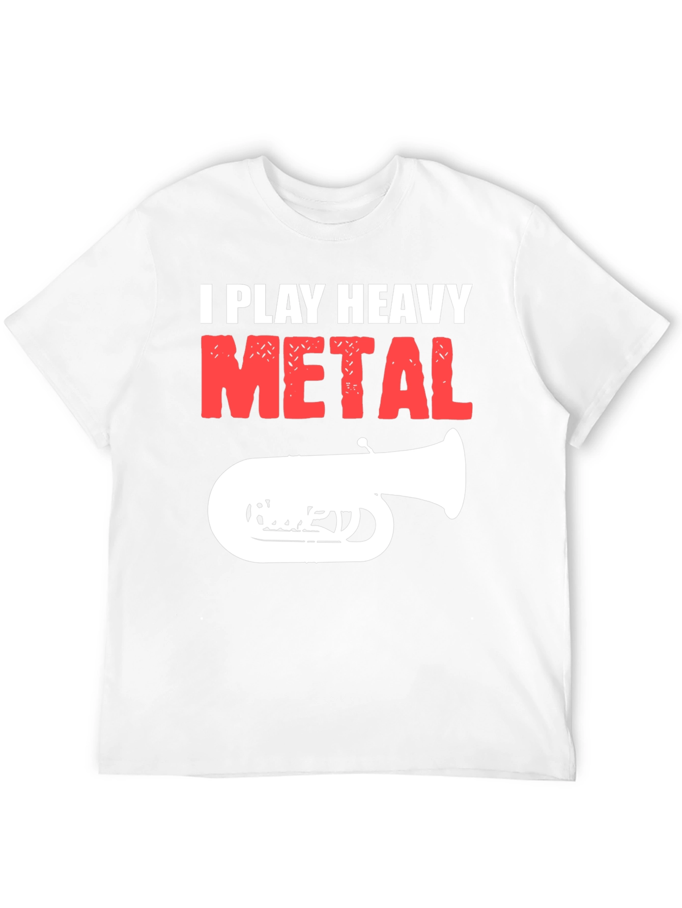 I Play Heavy Metal T-Shirt - Funny Band Tee