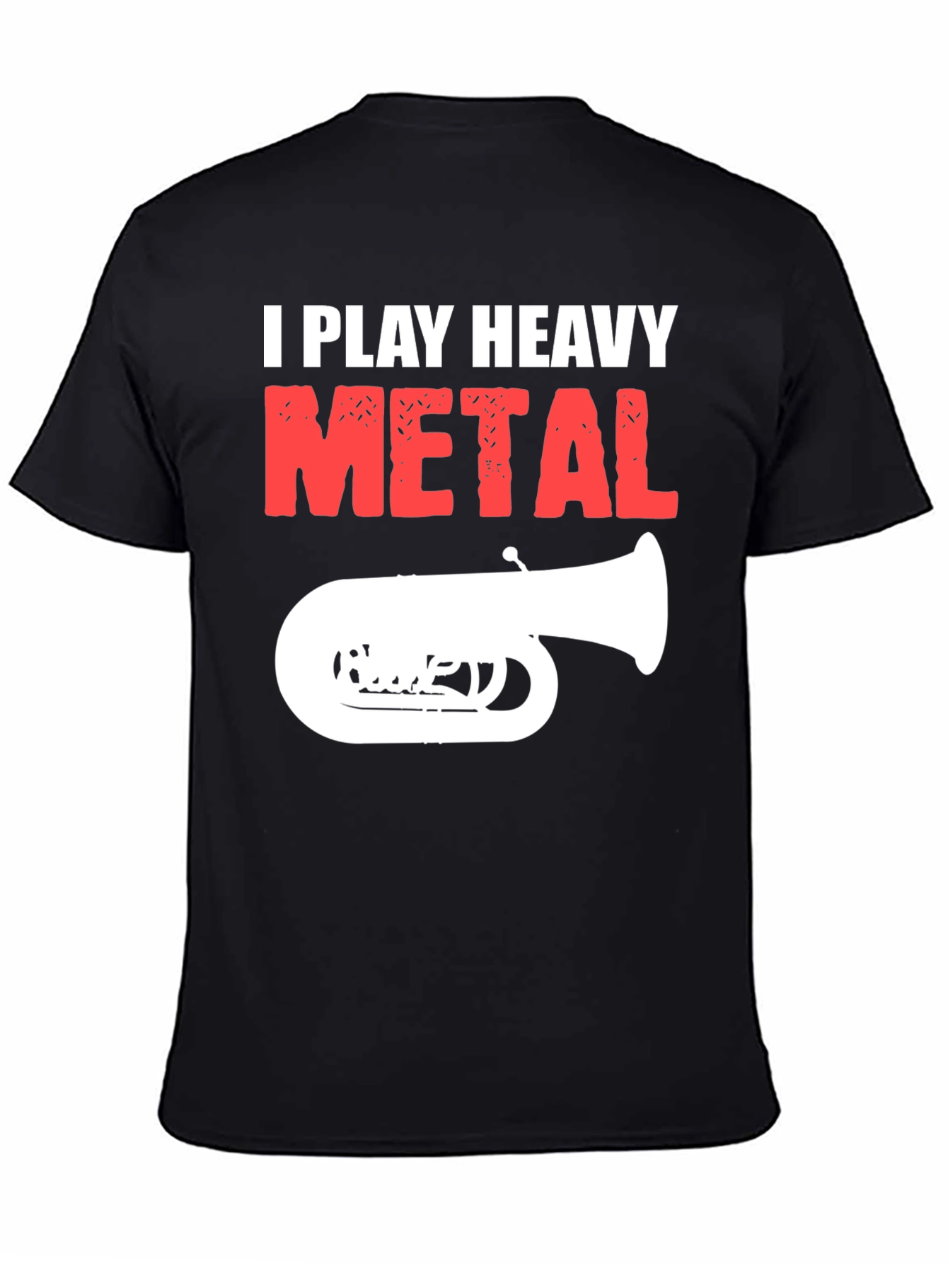 I Play Heavy Metal T-Shirt - Funny Band Tee