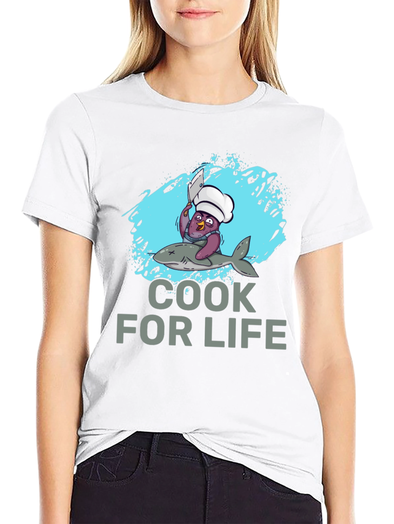 Cook For Life Graphic T-Shirt