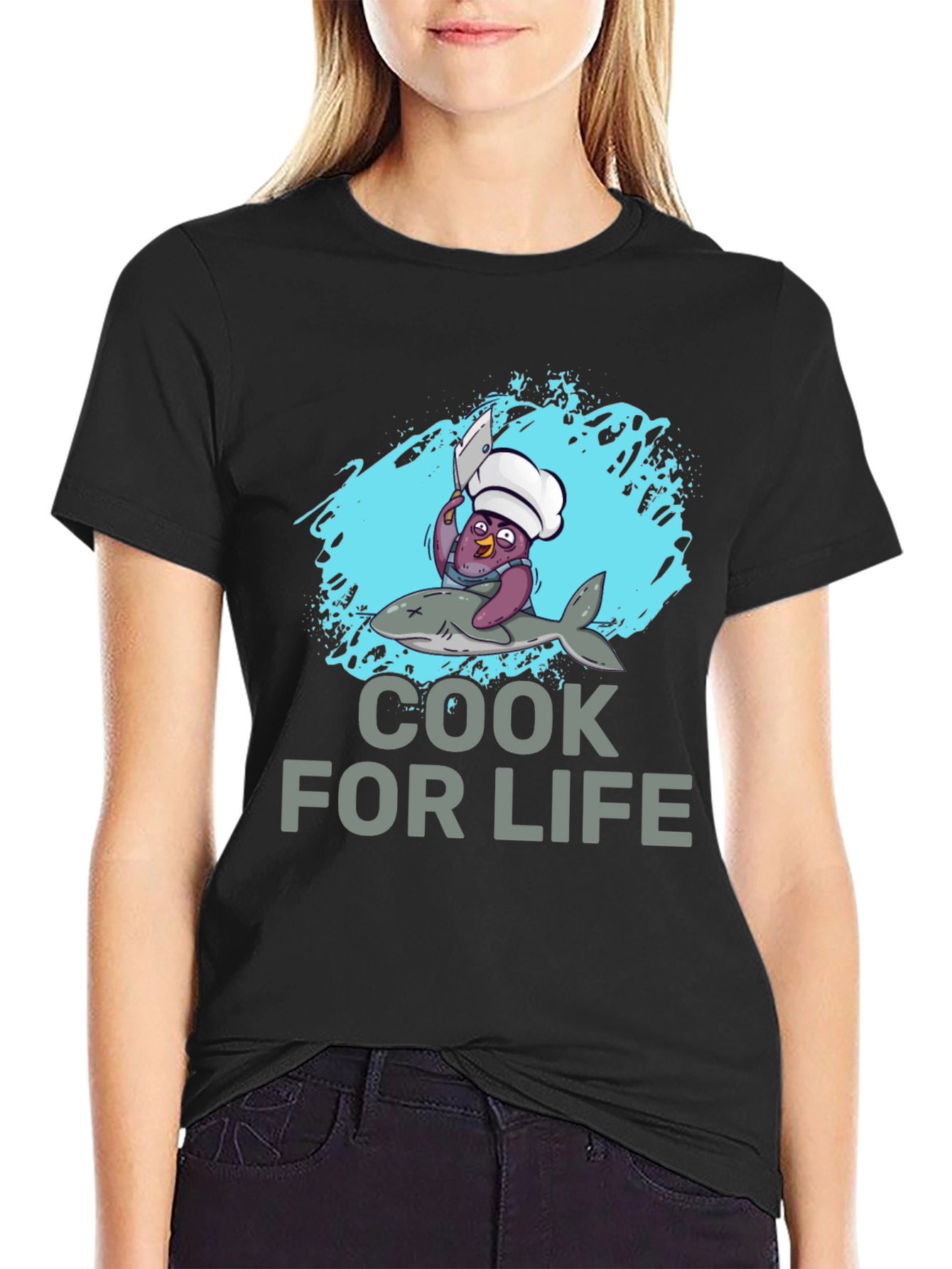 Cook For Life Graphic T-Shirt