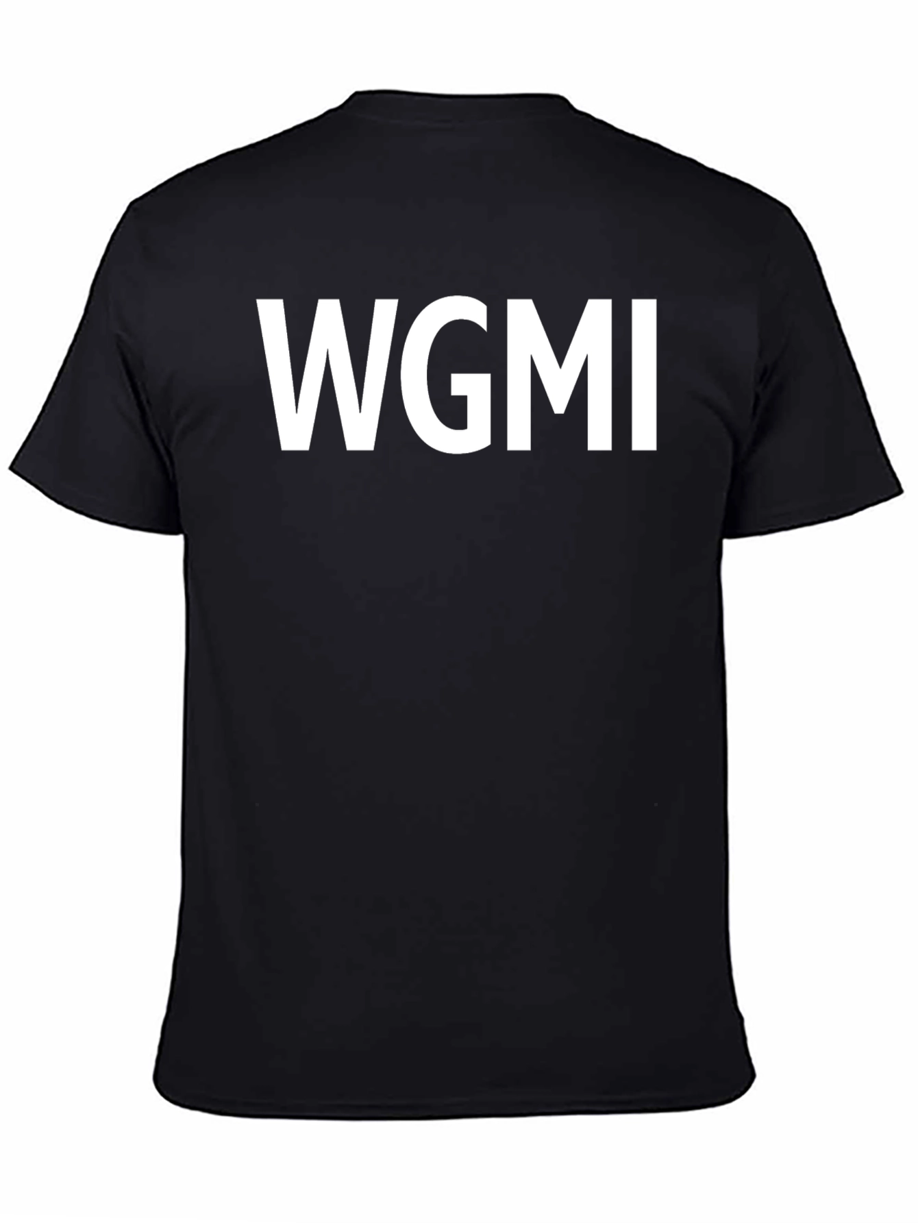 WGMI T-Shirt - Classic Black Tee