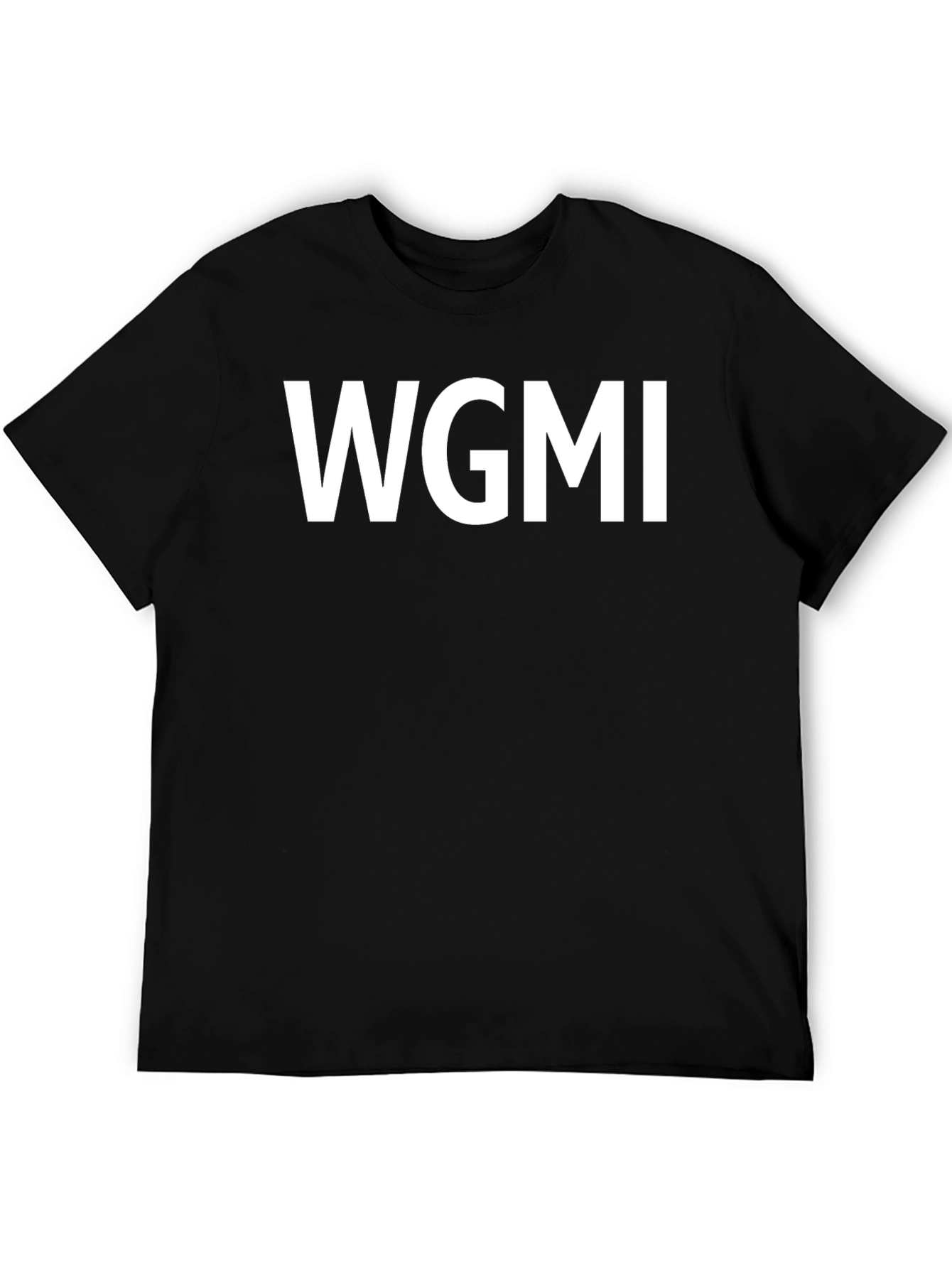 WGMI T-Shirt - Classic Black Tee