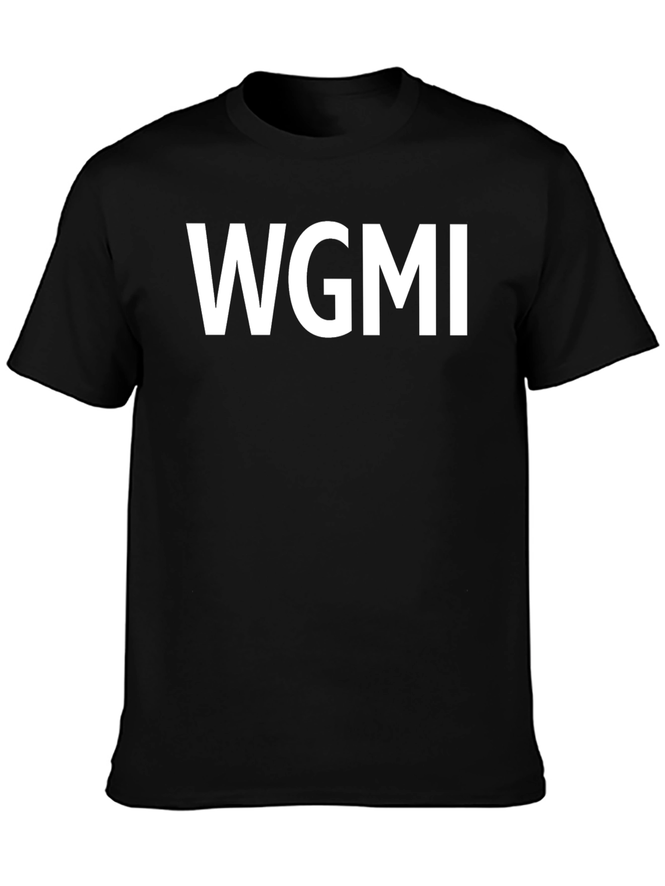 WGMI T-Shirt - Classic Black Tee