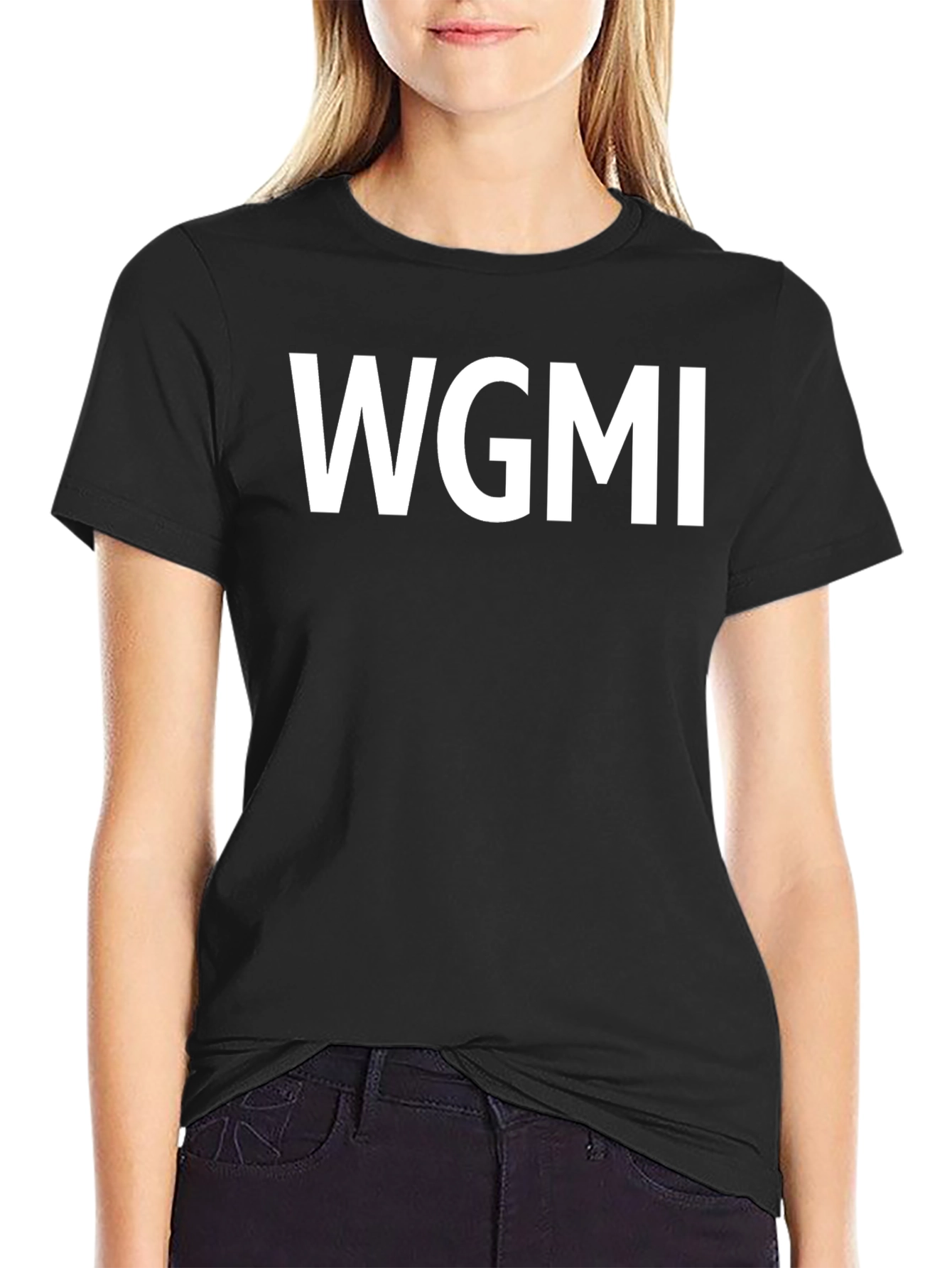 WGMI T-Shirt - Classic Black Tee