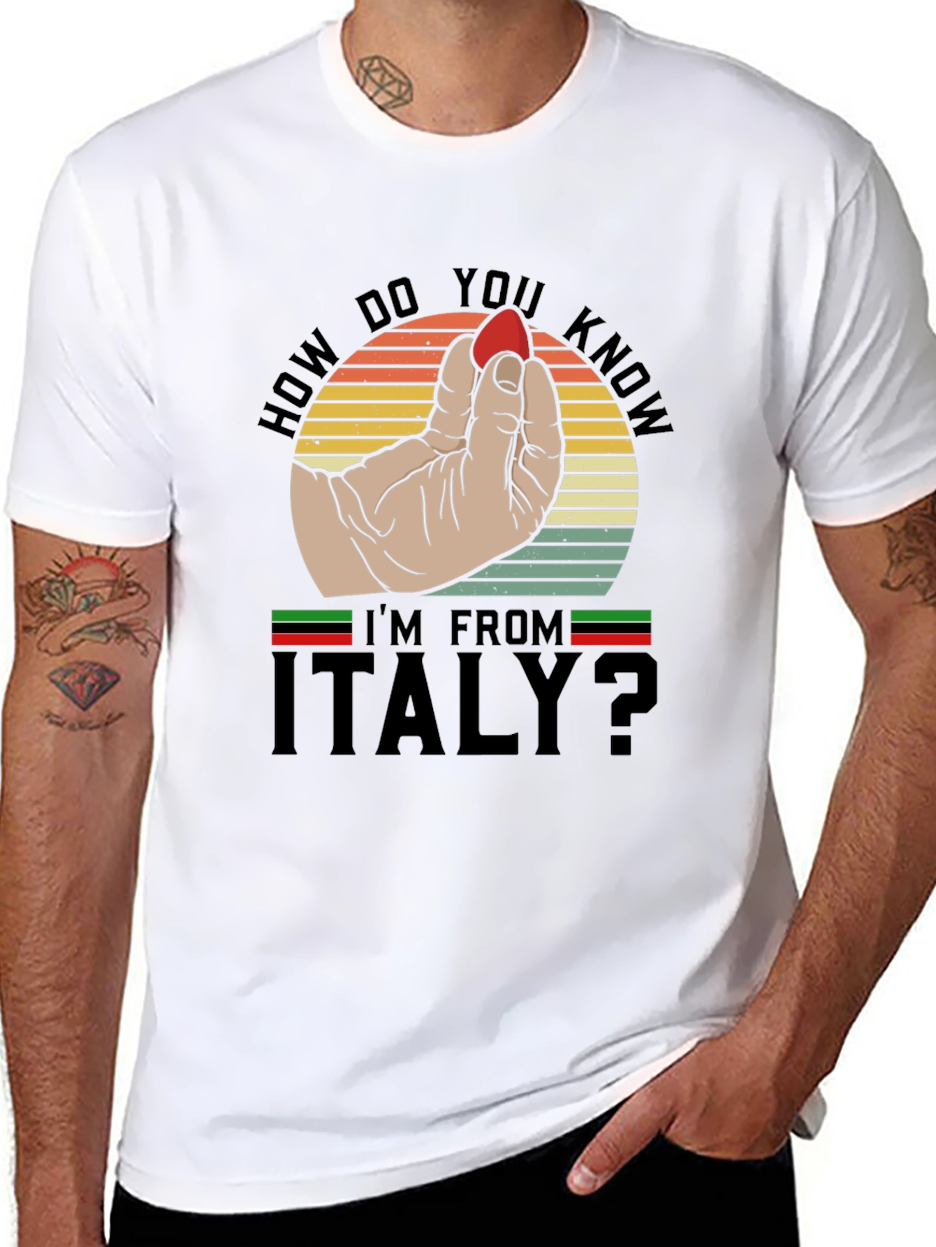 How Do You Know Im From Italy? T-Shirt