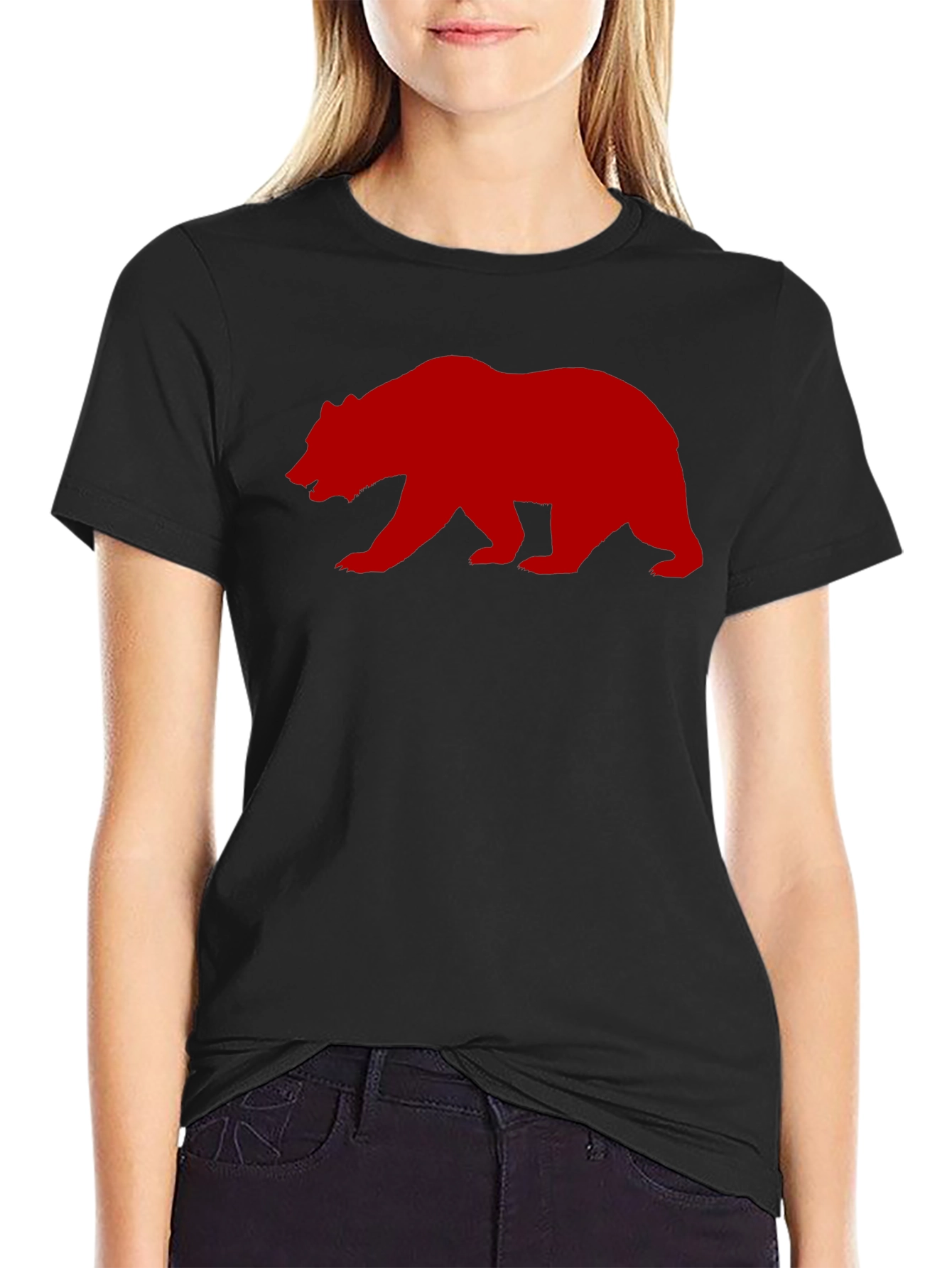 Bear Graphic T-Shirt - Casual Style